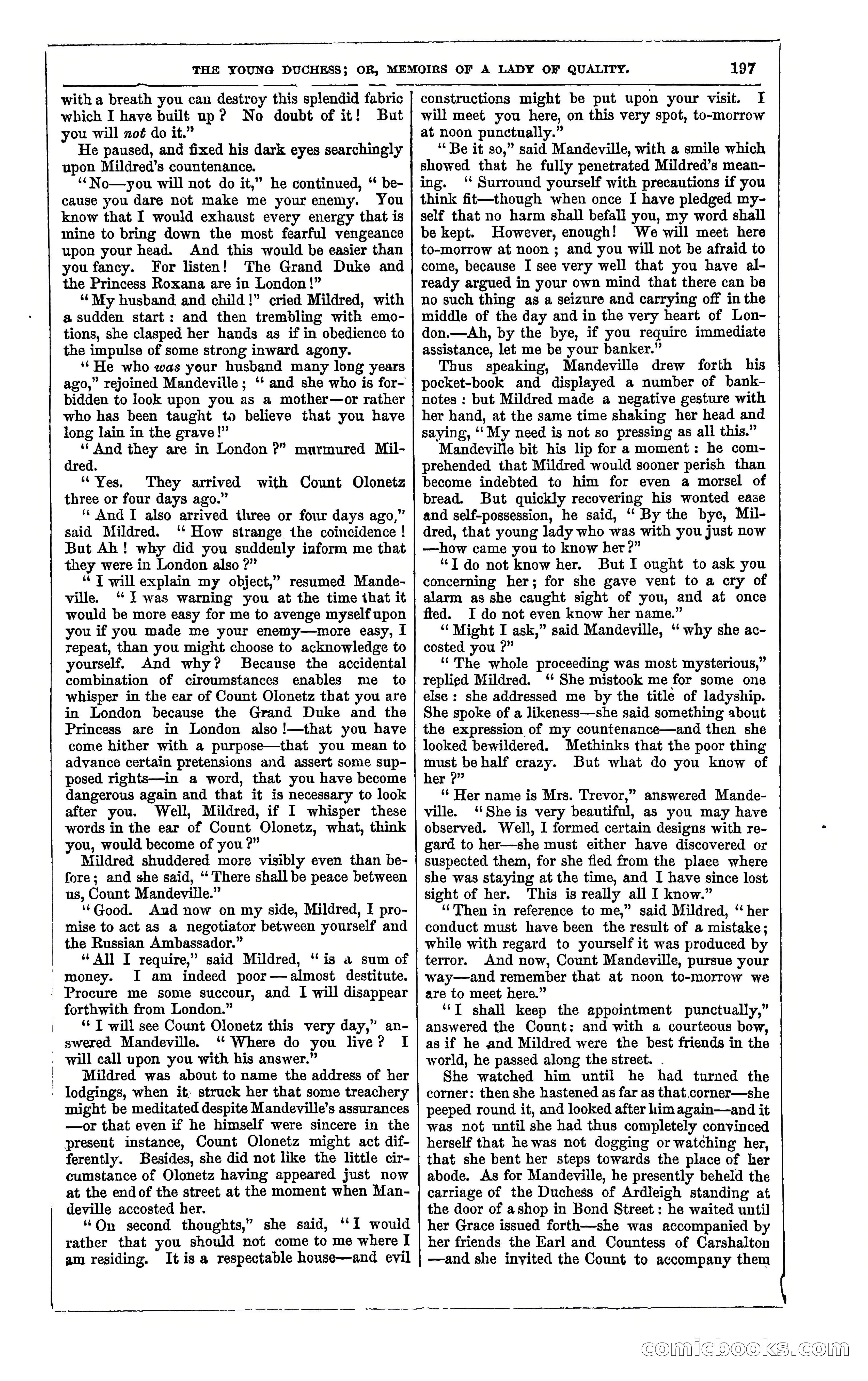The Young Duchess; or, Memoirs of a Lady of Quality — page 211 of 400