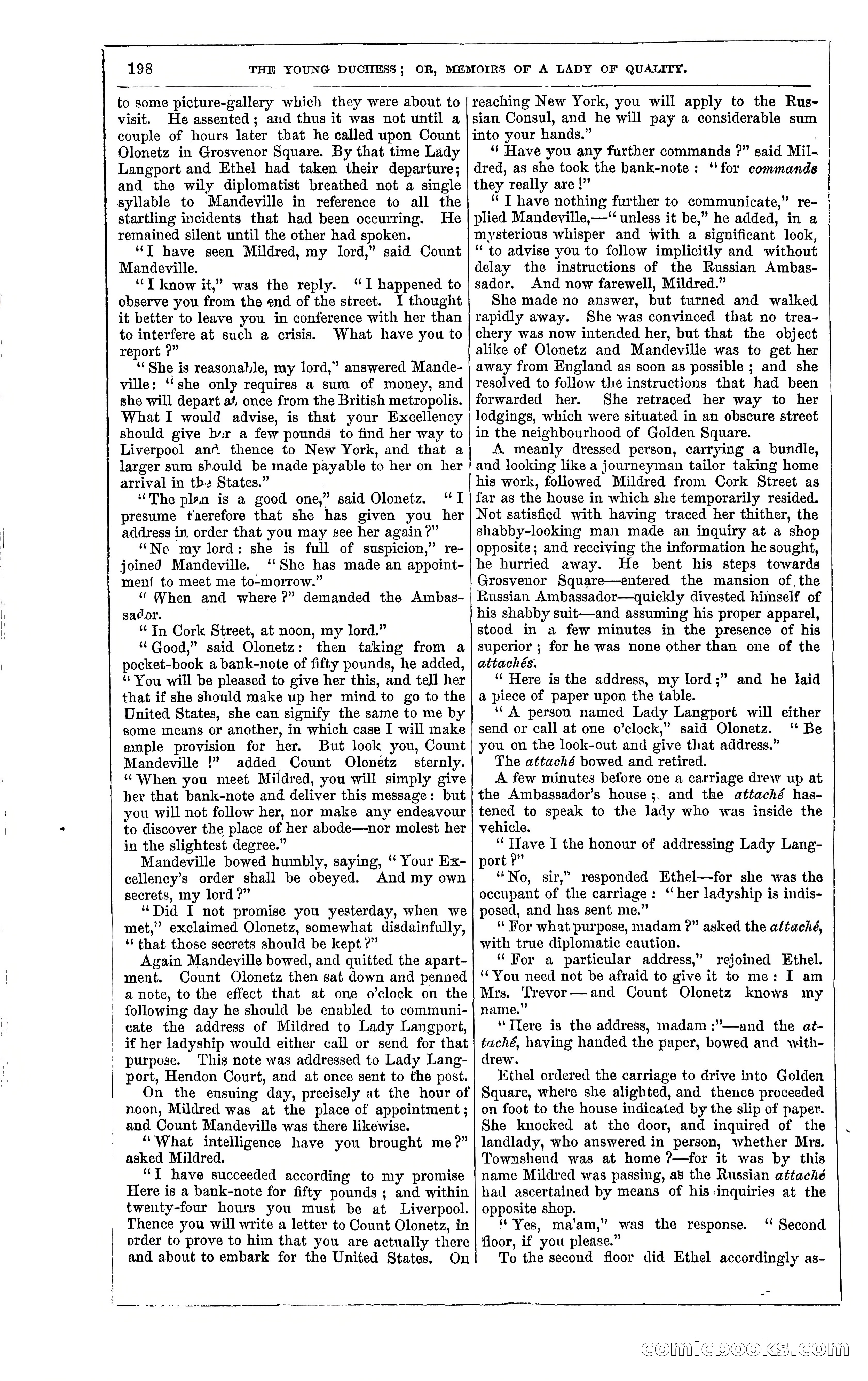 The Young Duchess; or, Memoirs of a Lady of Quality — page 212 of 400