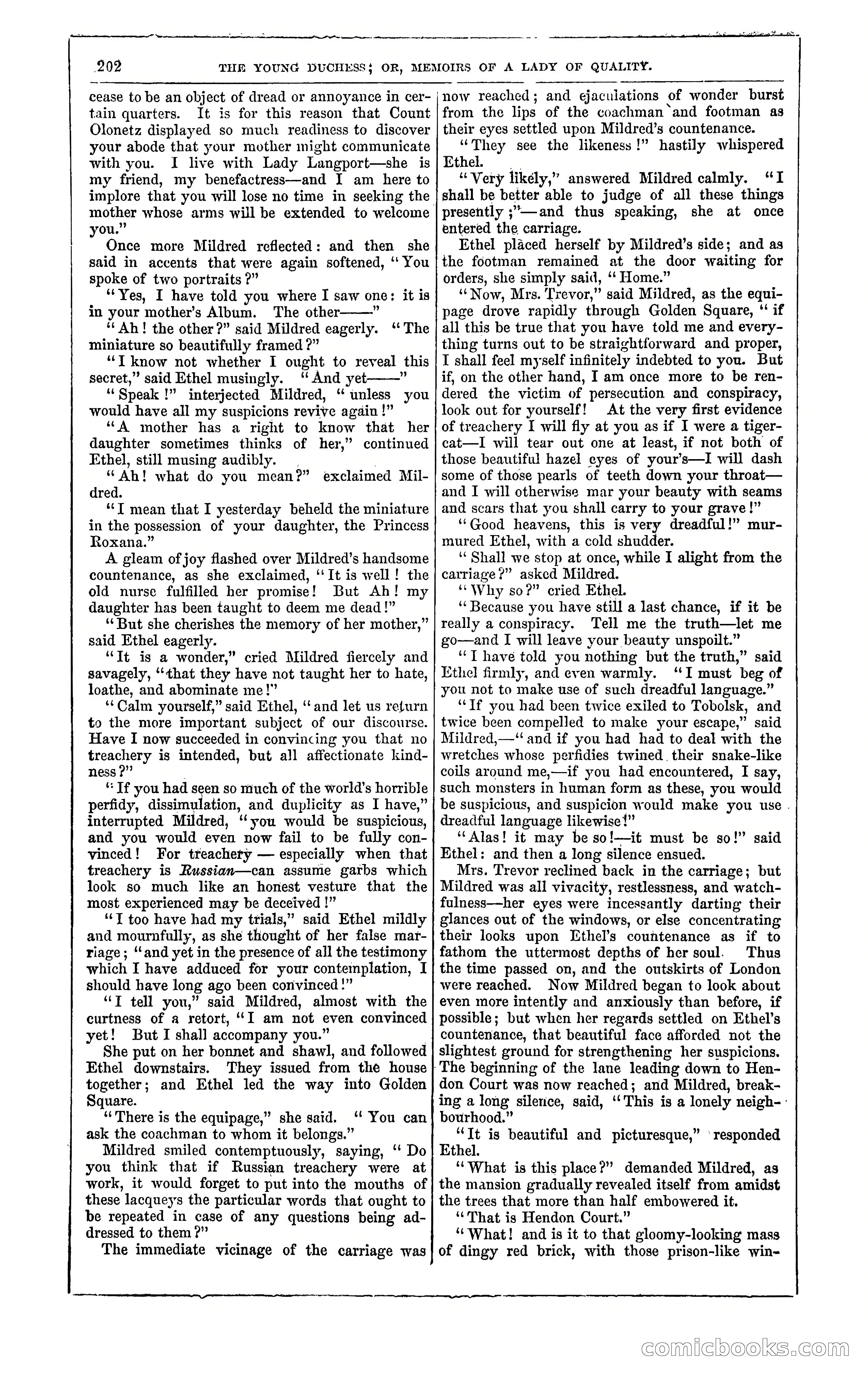The Young Duchess; or, Memoirs of a Lady of Quality — page 216 of 400
