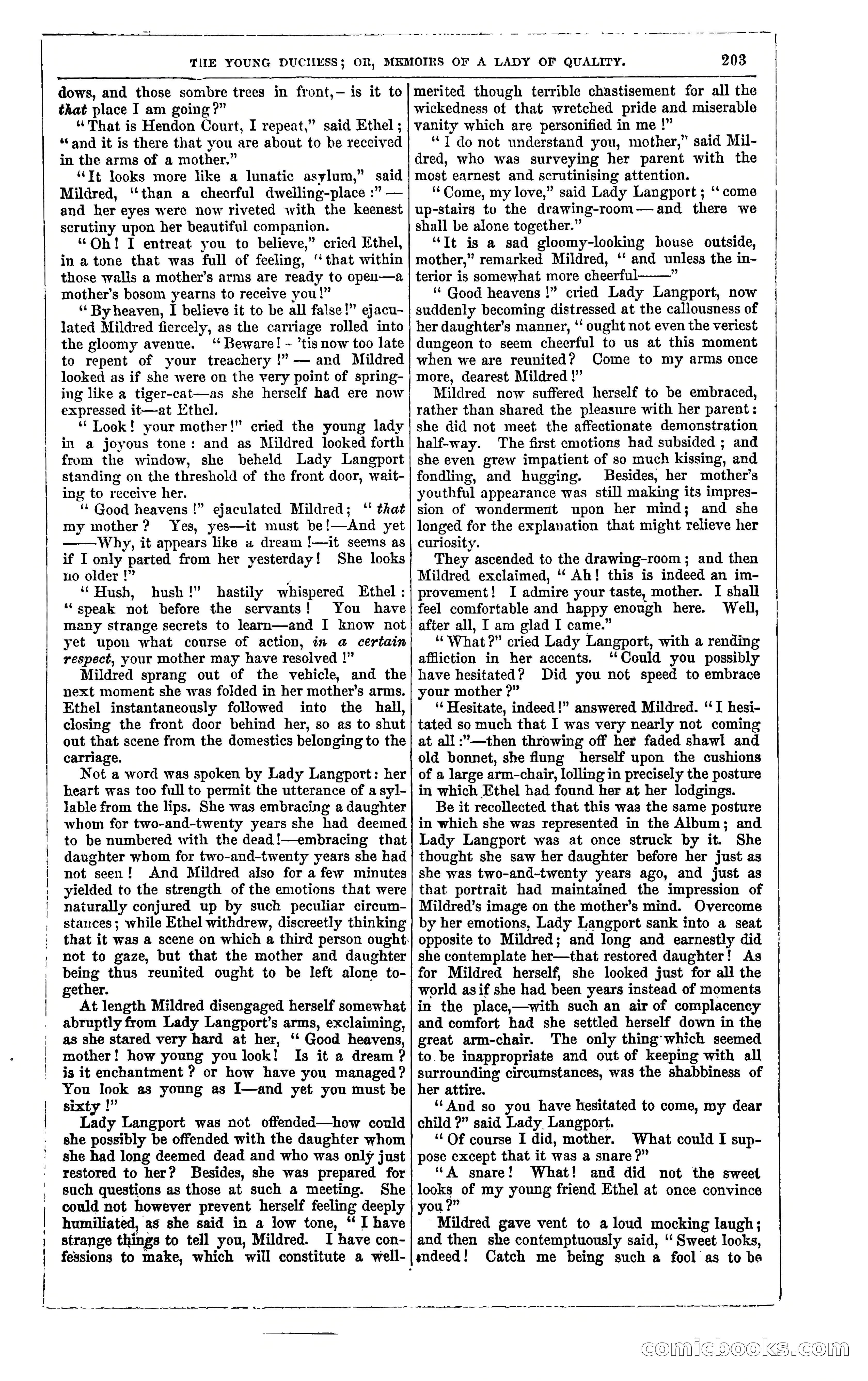 The Young Duchess; or, Memoirs of a Lady of Quality — page 217 of 400