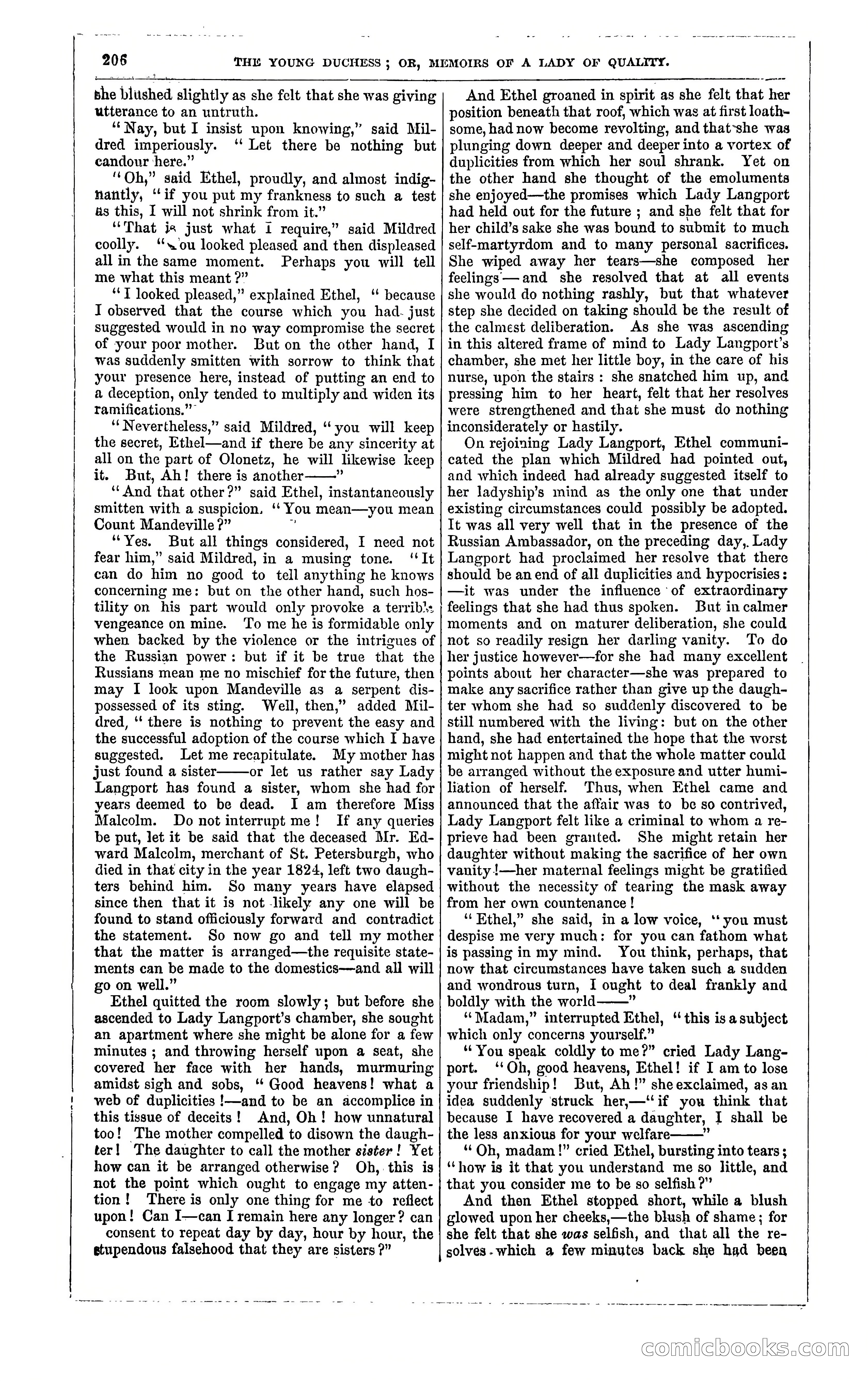 The Young Duchess; or, Memoirs of a Lady of Quality — page 220 of 400