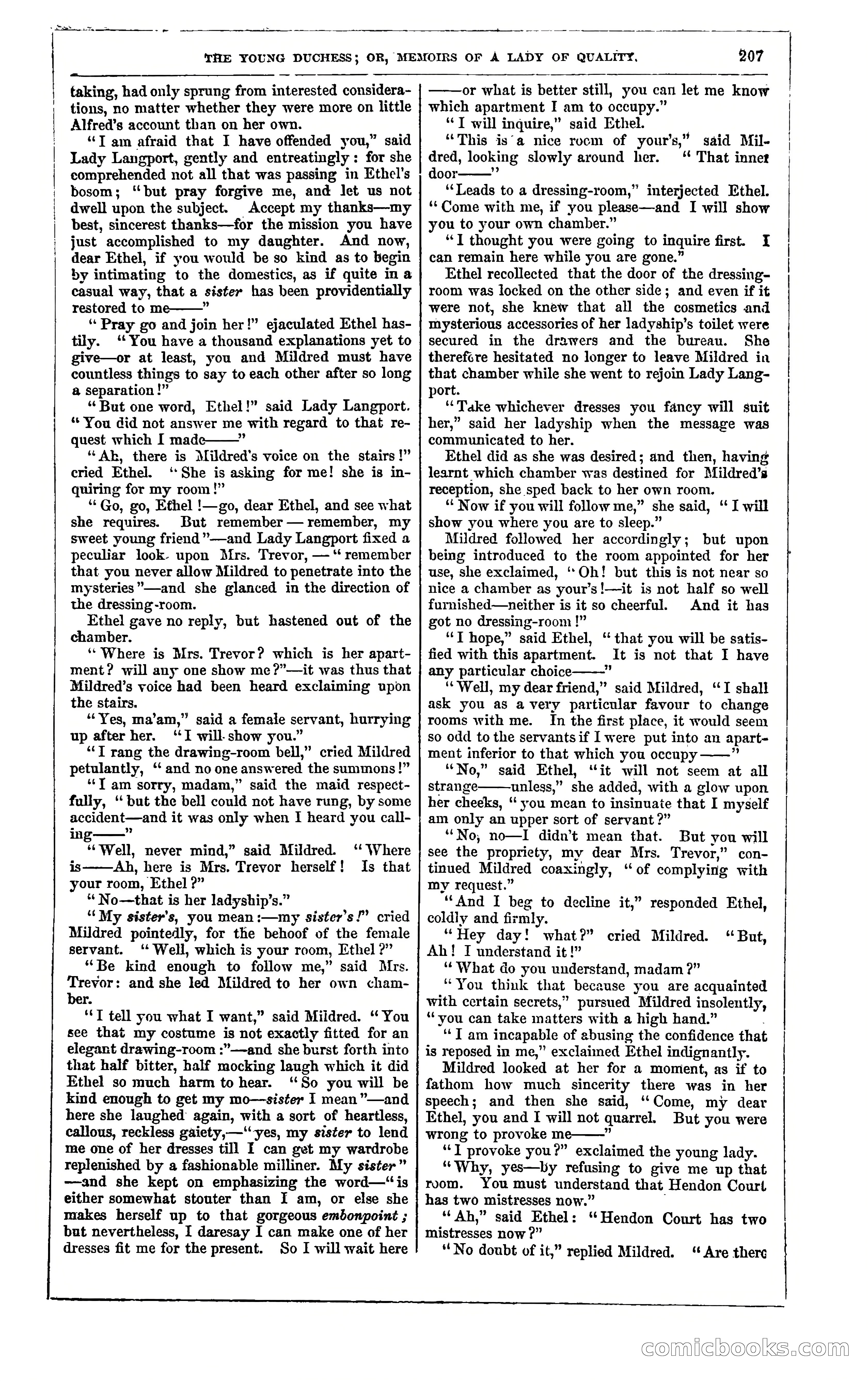 The Young Duchess; or, Memoirs of a Lady of Quality — page 221 of 400