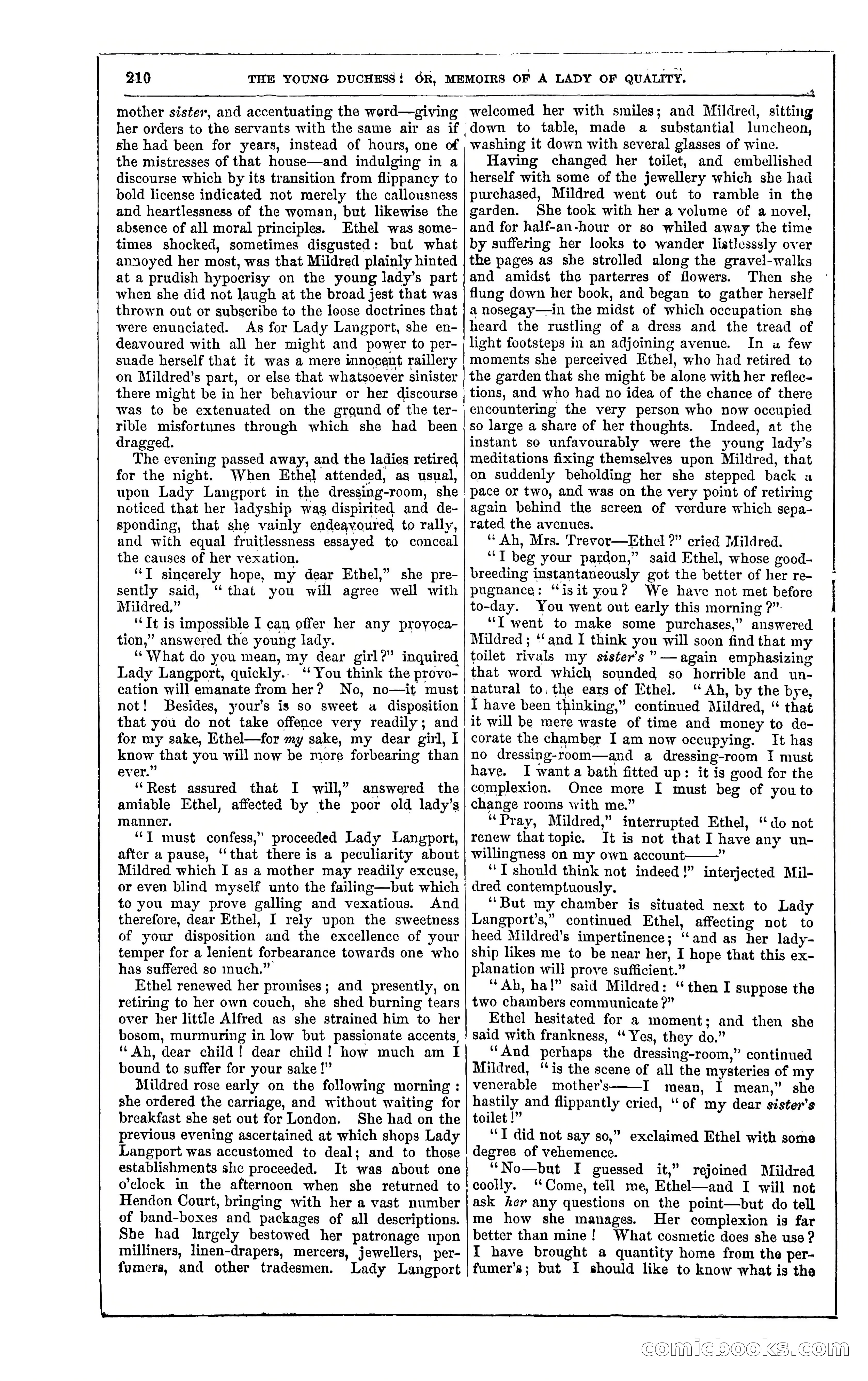 The Young Duchess; or, Memoirs of a Lady of Quality — page 224 of 400