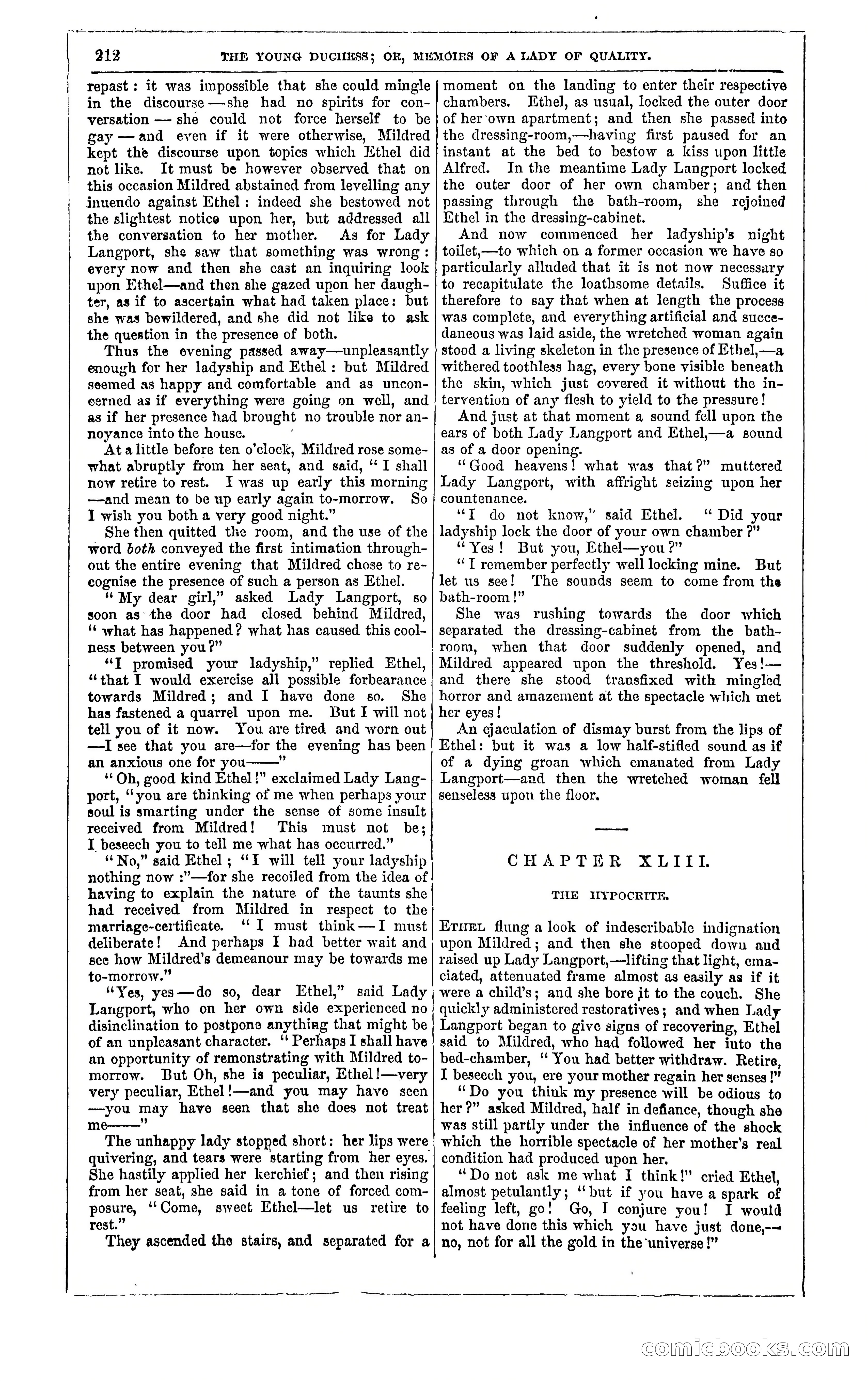 The Young Duchess; or, Memoirs of a Lady of Quality — page 226 of 400