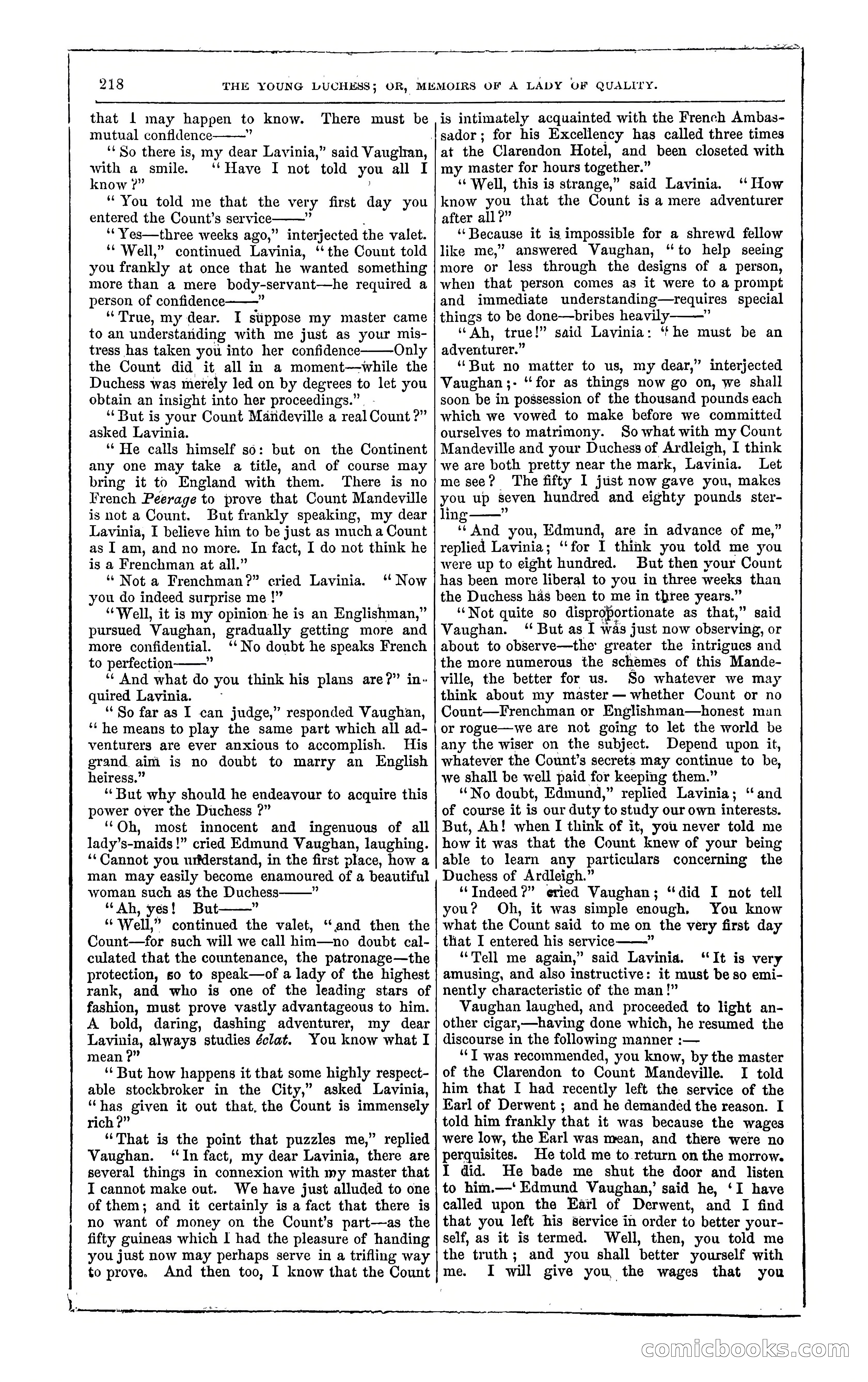 The Young Duchess; or, Memoirs of a Lady of Quality — page 232 of 400