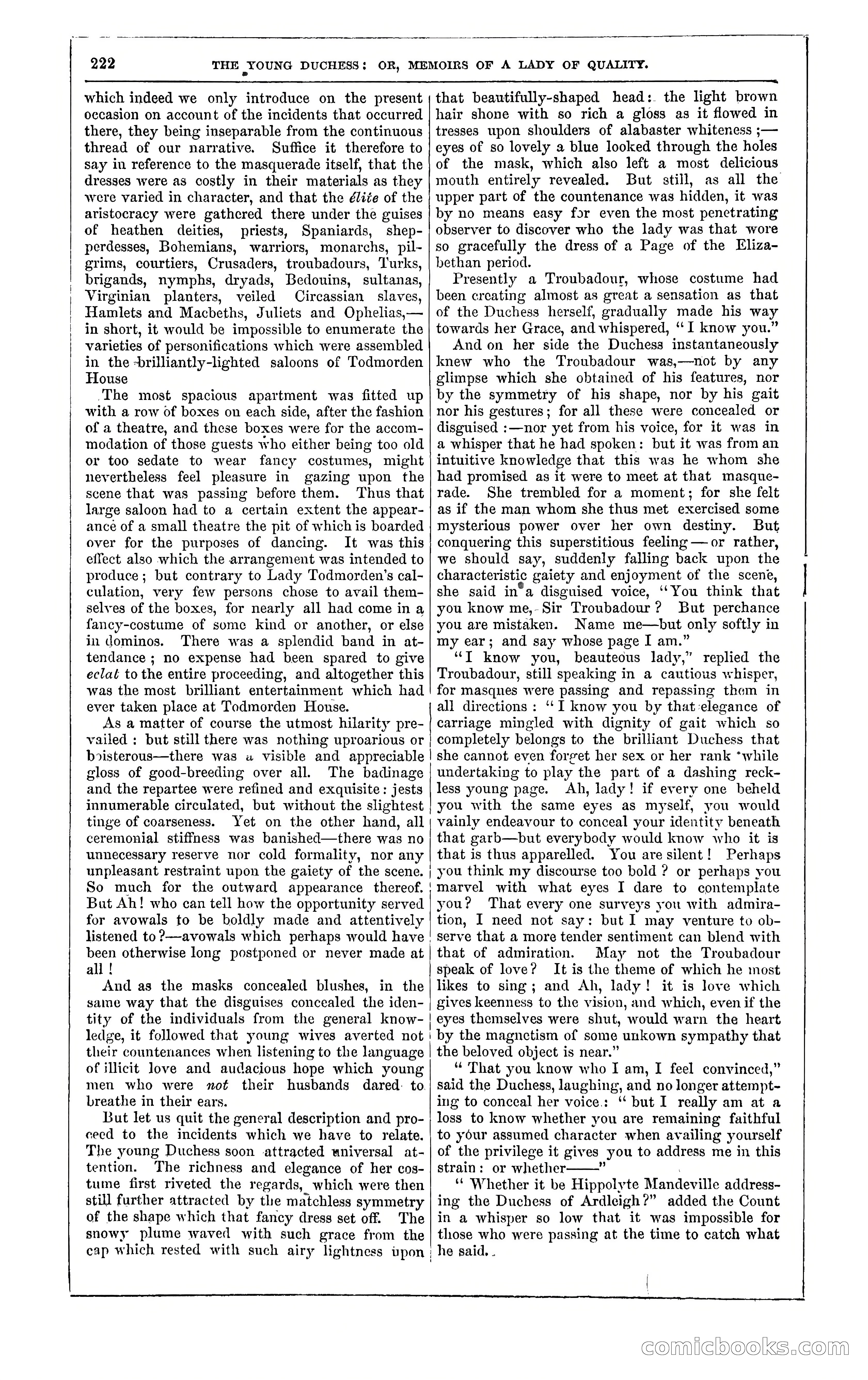 The Young Duchess; or, Memoirs of a Lady of Quality — page 236 of 400