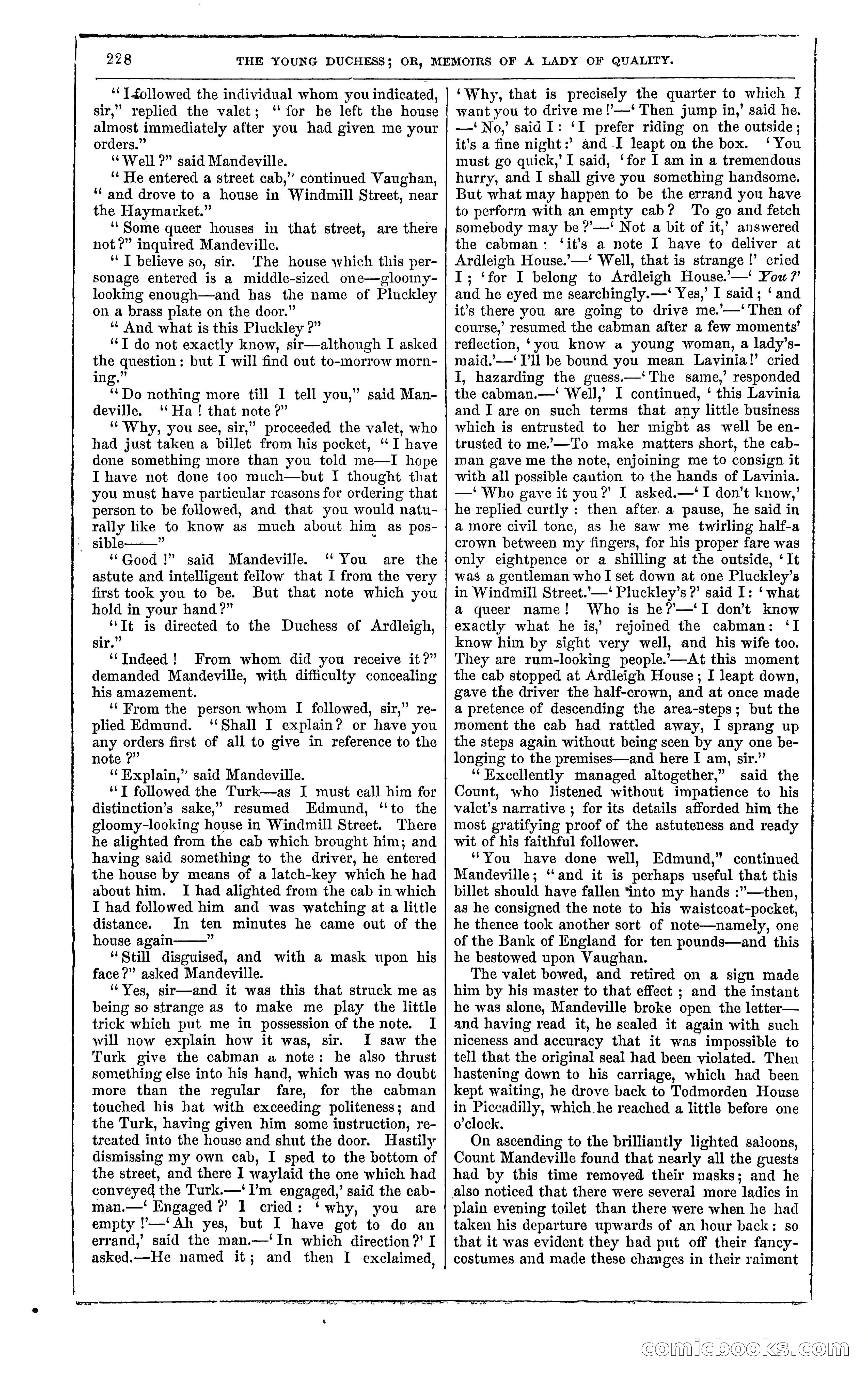 The Young Duchess; or, Memoirs of a Lady of Quality — page 242 of 400