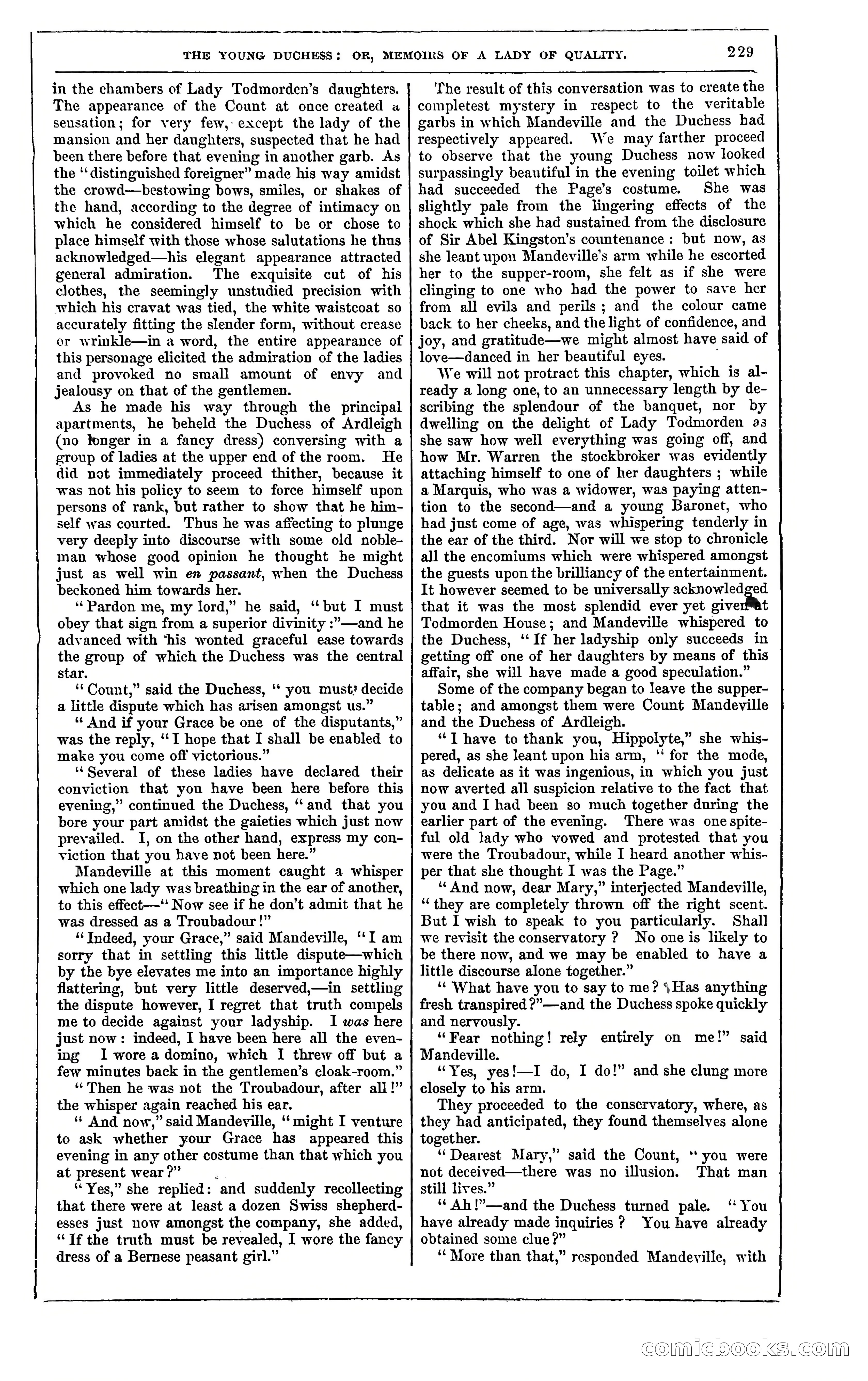 The Young Duchess; or, Memoirs of a Lady of Quality — page 243 of 400