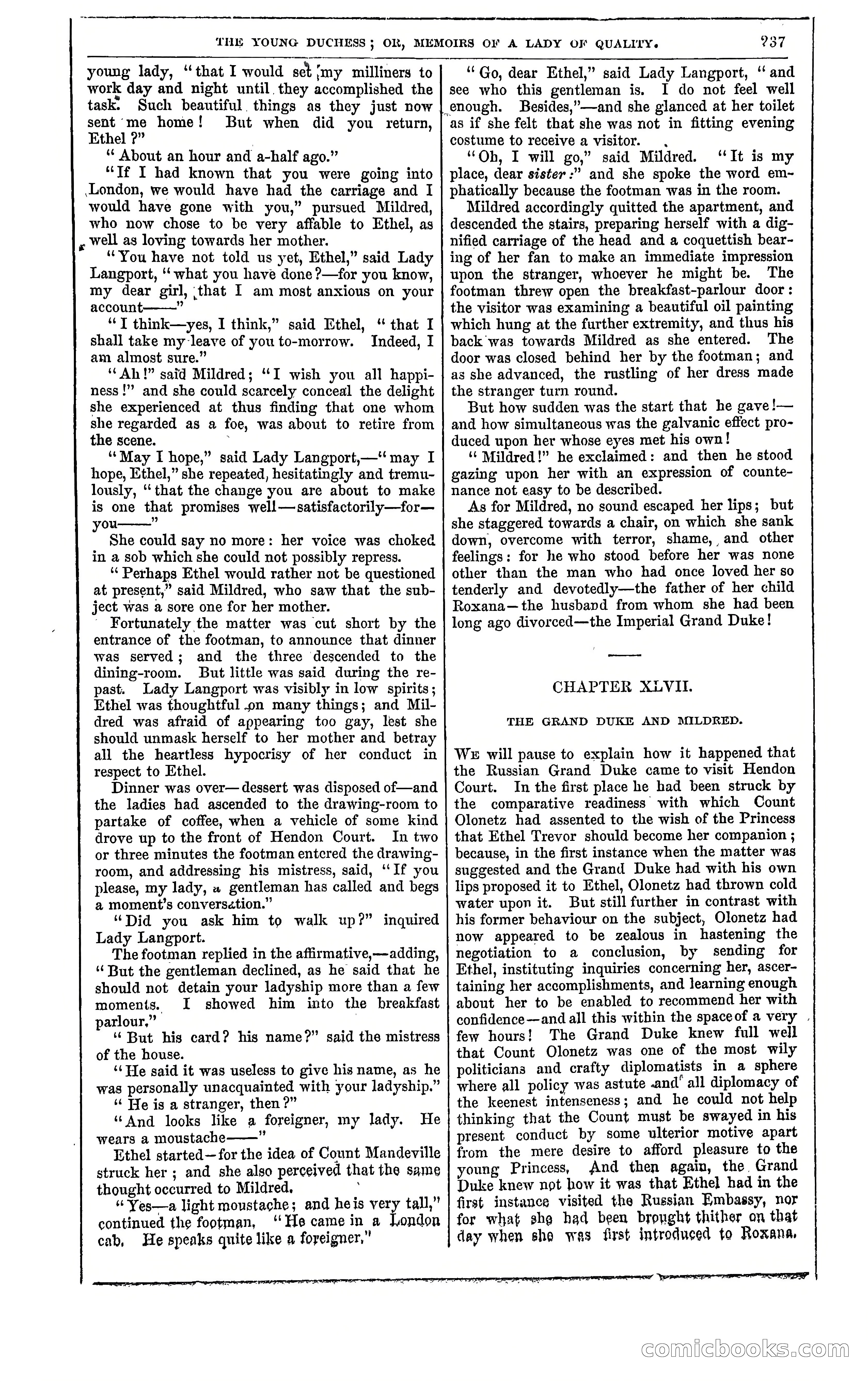 The Young Duchess; or, Memoirs of a Lady of Quality — page 251 of 400