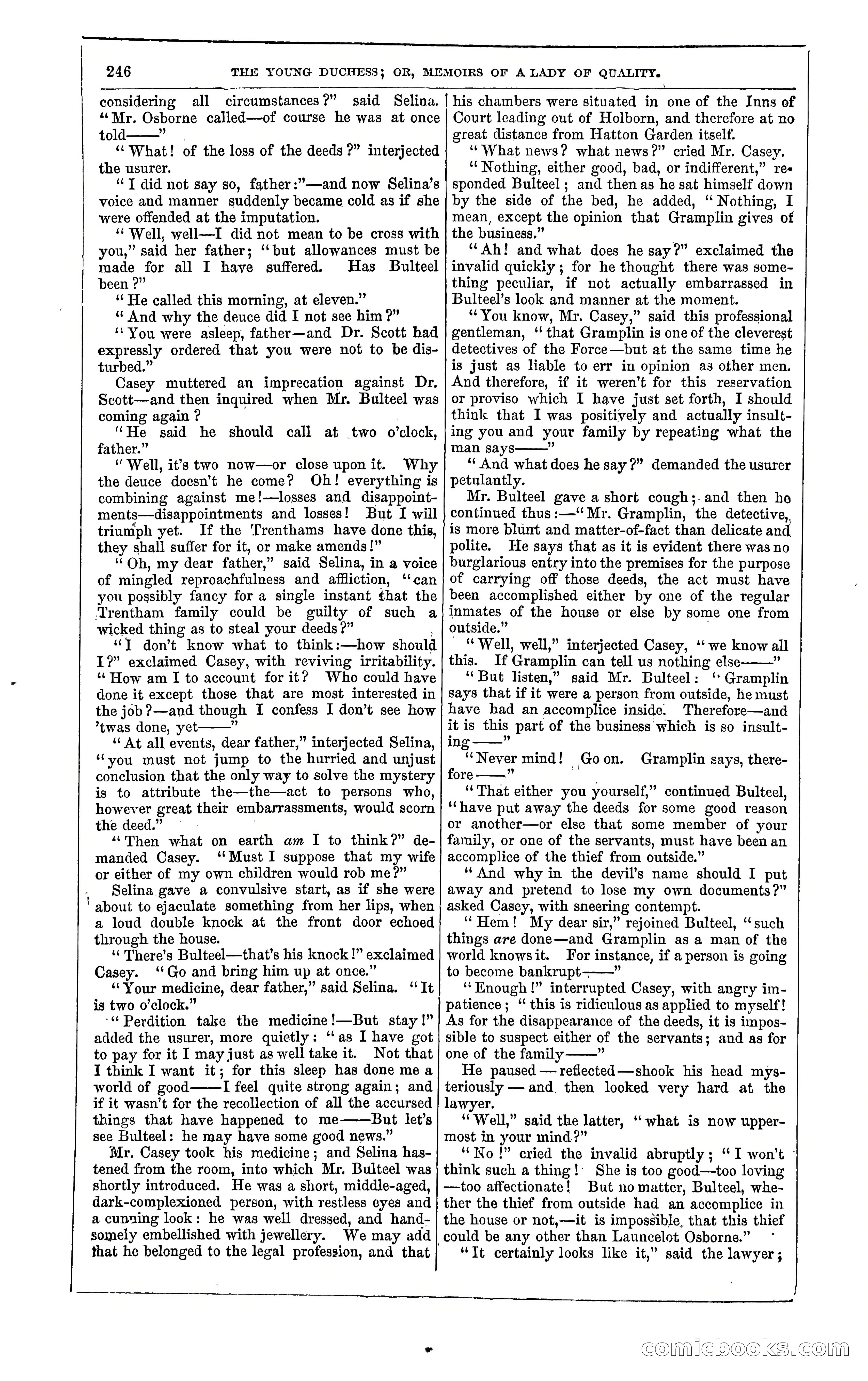 The Young Duchess; or, Memoirs of a Lady of Quality — page 260 of 400