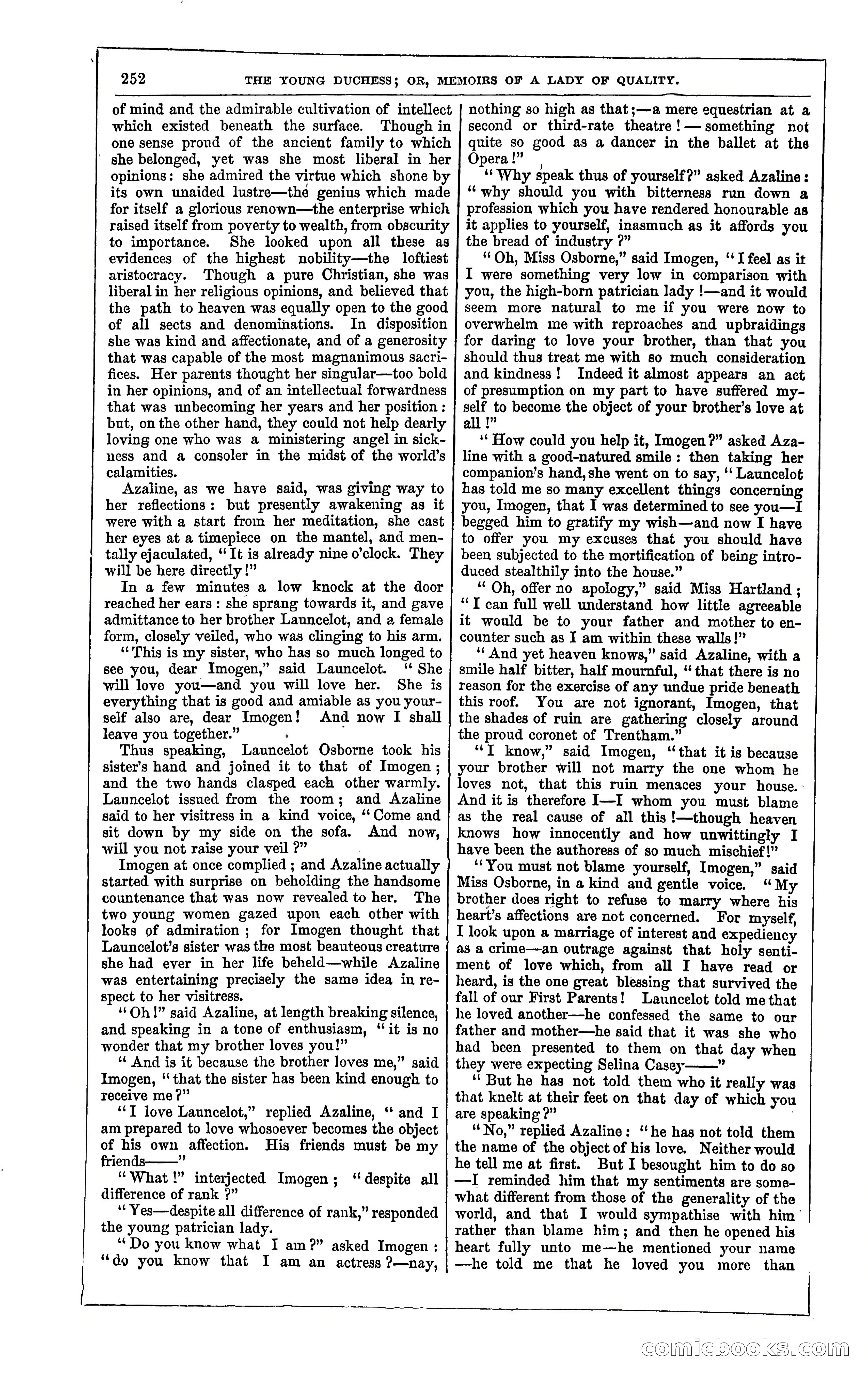 The Young Duchess; or, Memoirs of a Lady of Quality — page 266 of 400
