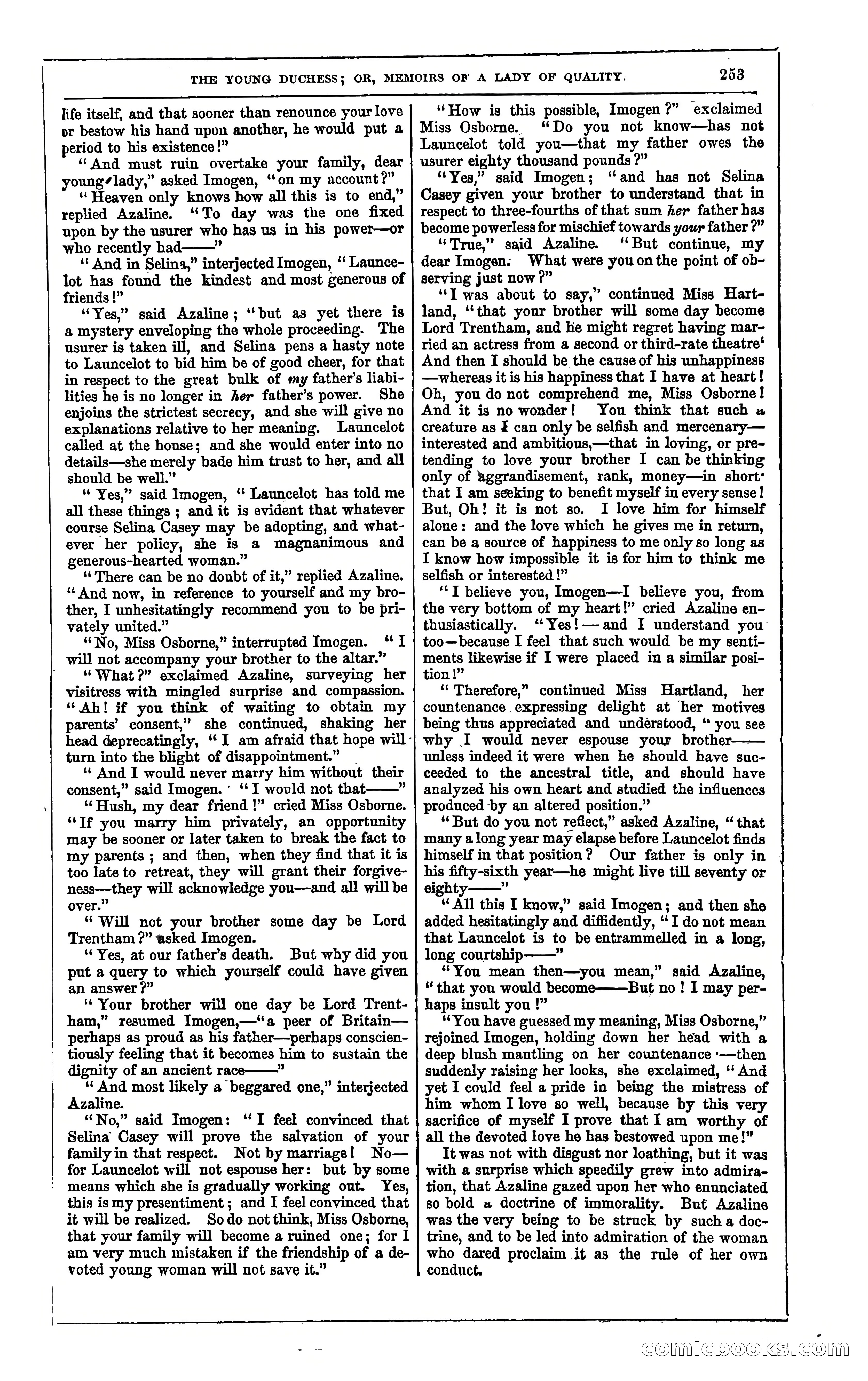 The Young Duchess; or, Memoirs of a Lady of Quality — page 267 of 400