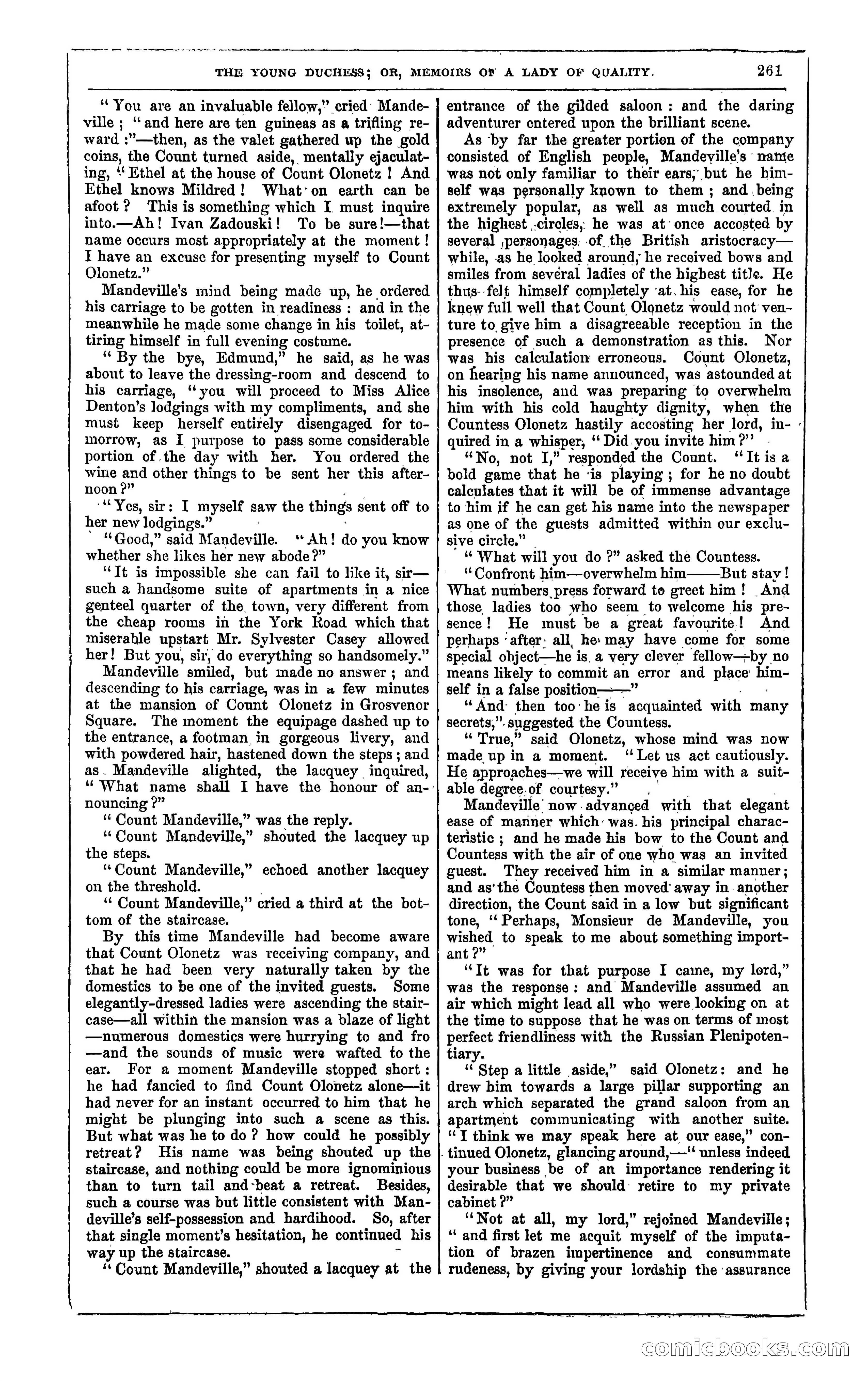 The Young Duchess; or, Memoirs of a Lady of Quality — page 275 of 400