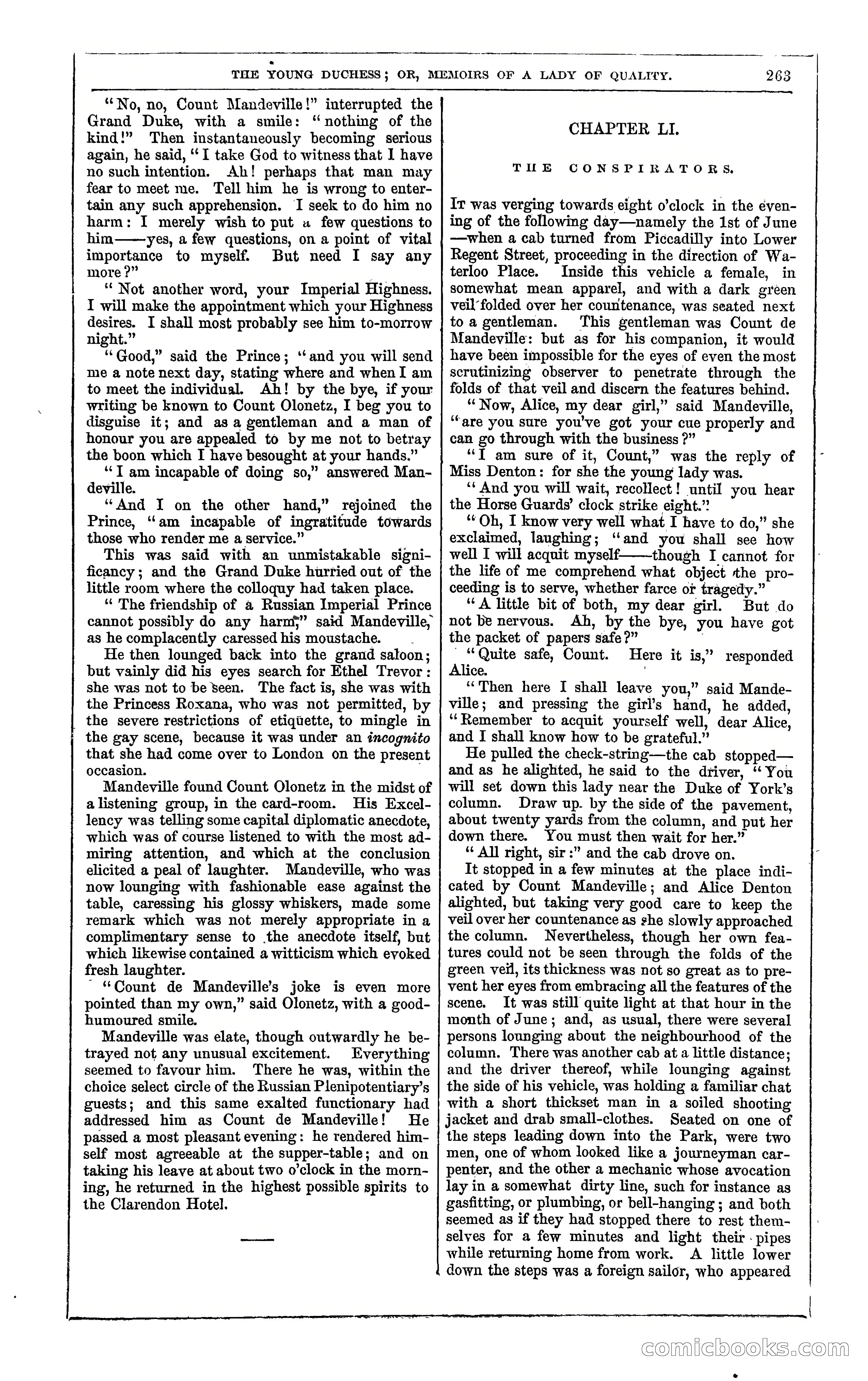 The Young Duchess; or, Memoirs of a Lady of Quality — page 277 of 400