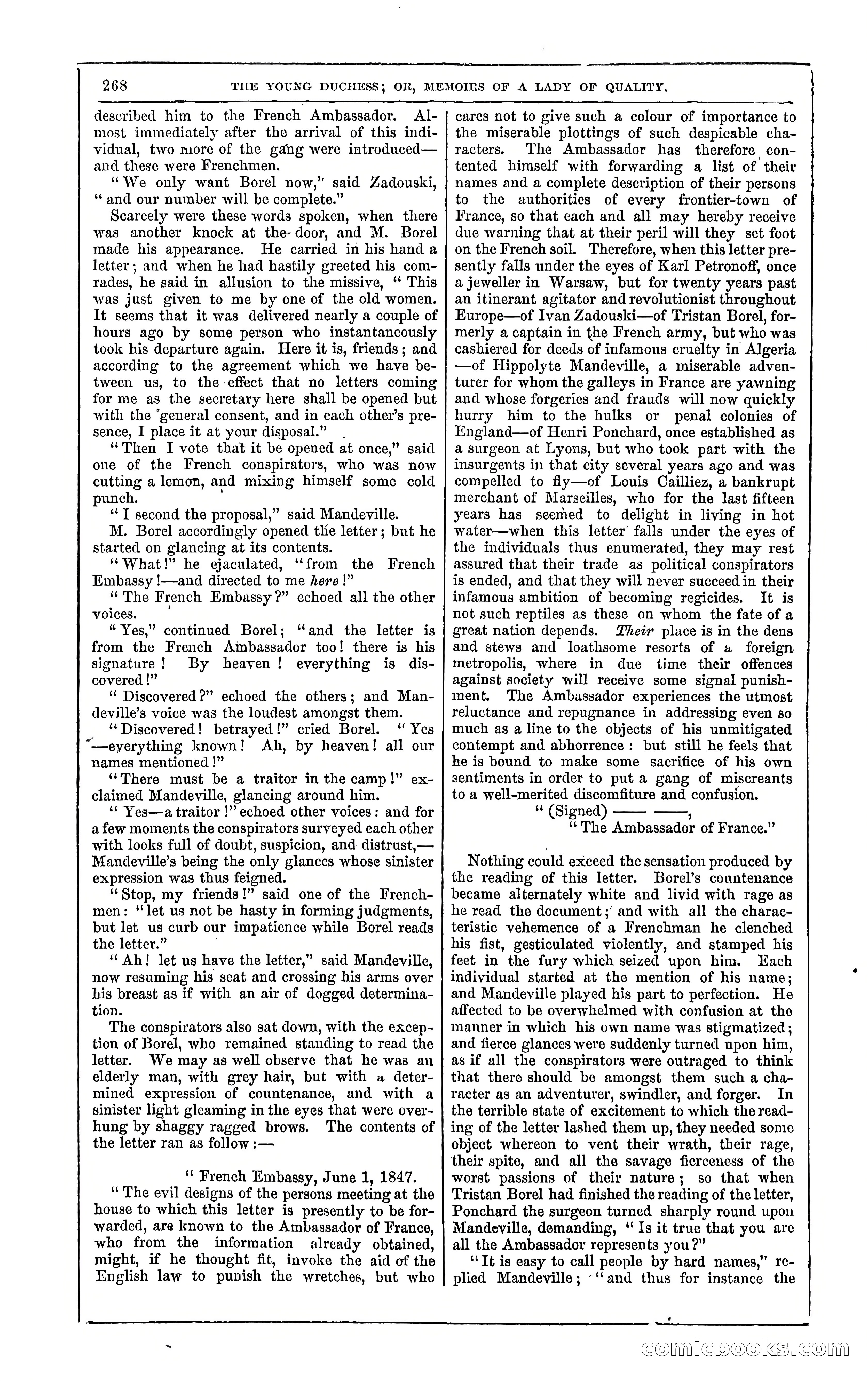 The Young Duchess; or, Memoirs of a Lady of Quality — page 282 of 400