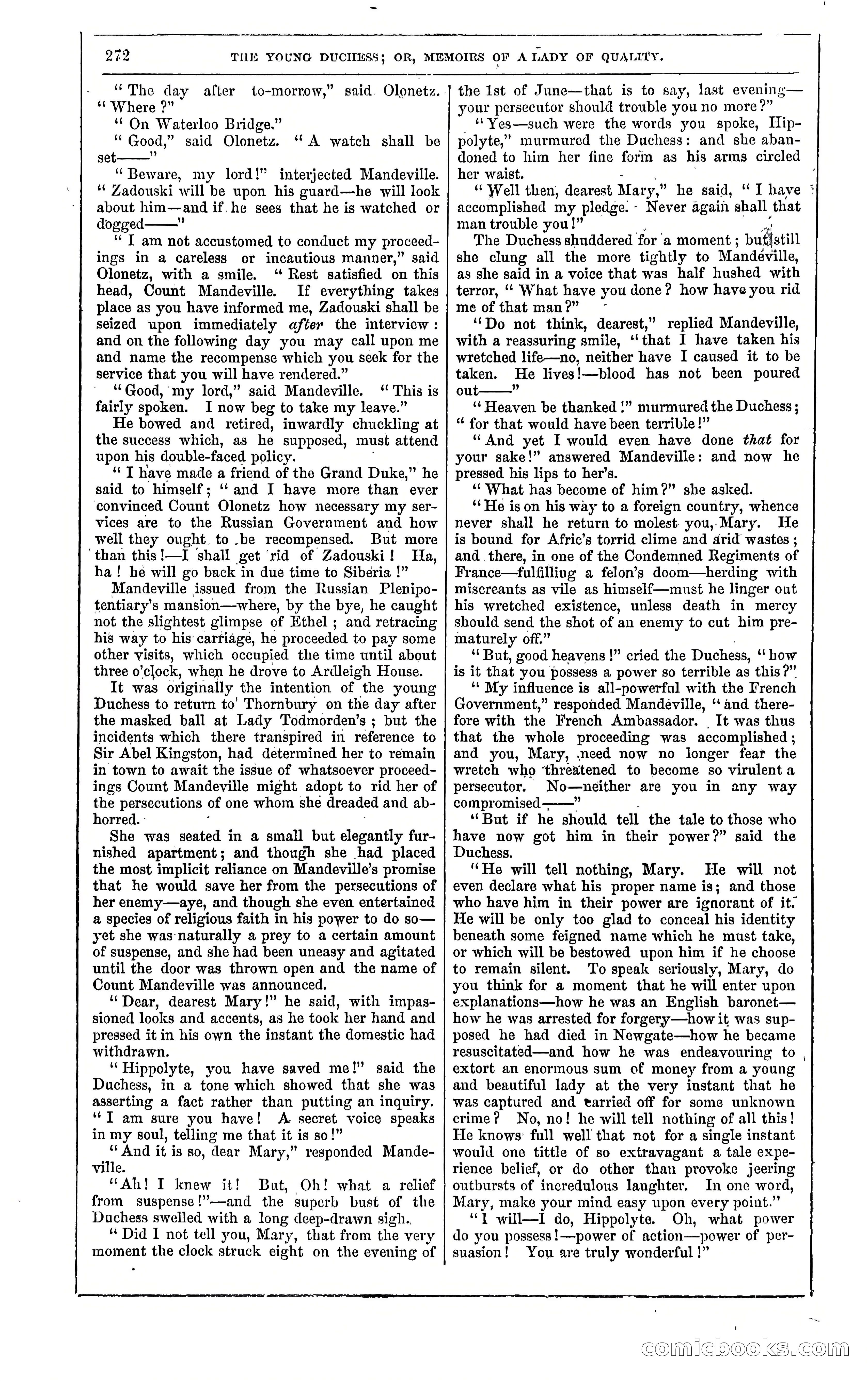 The Young Duchess; or, Memoirs of a Lady of Quality — page 286 of 400