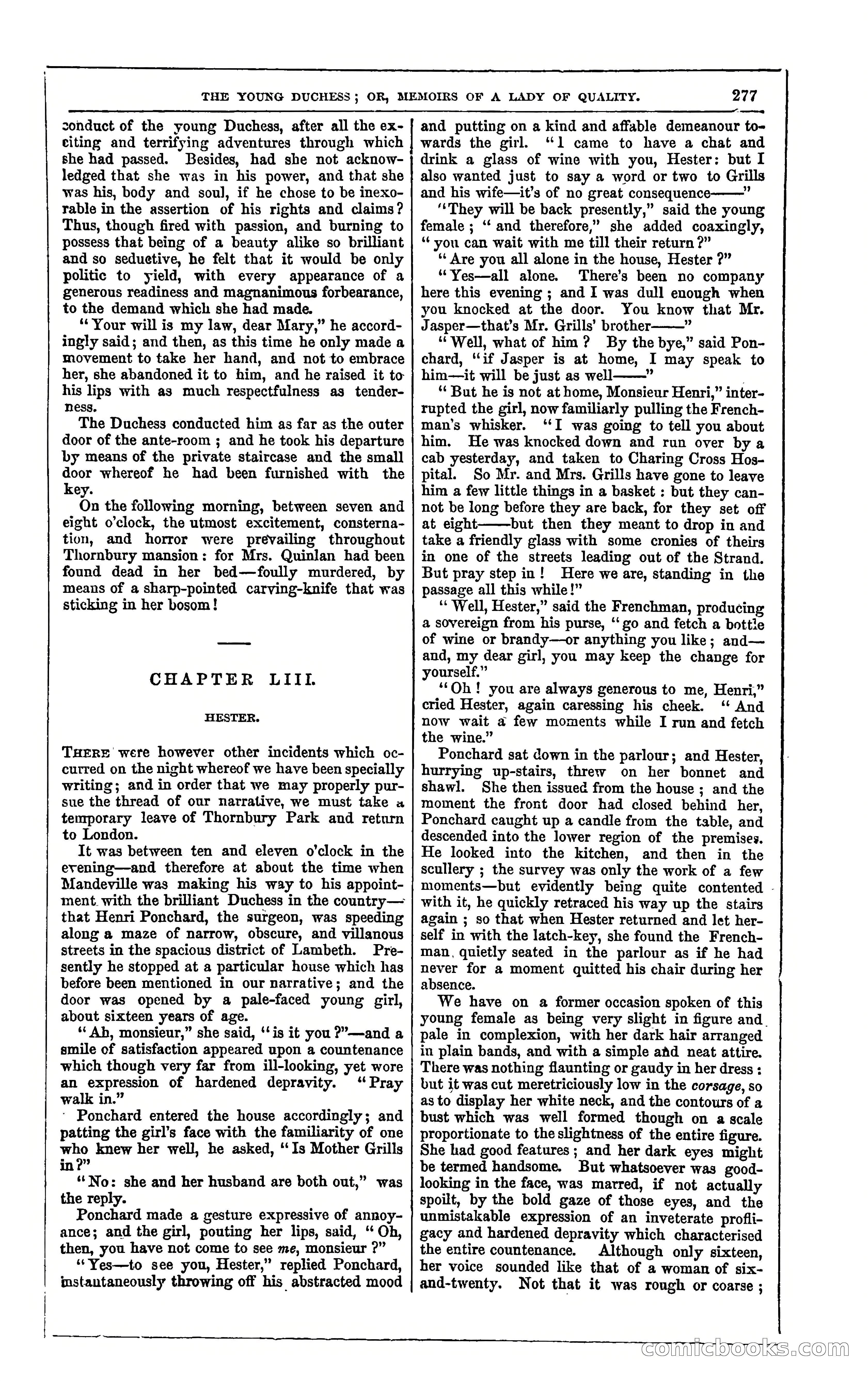 The Young Duchess; or, Memoirs of a Lady of Quality — page 291 of 400