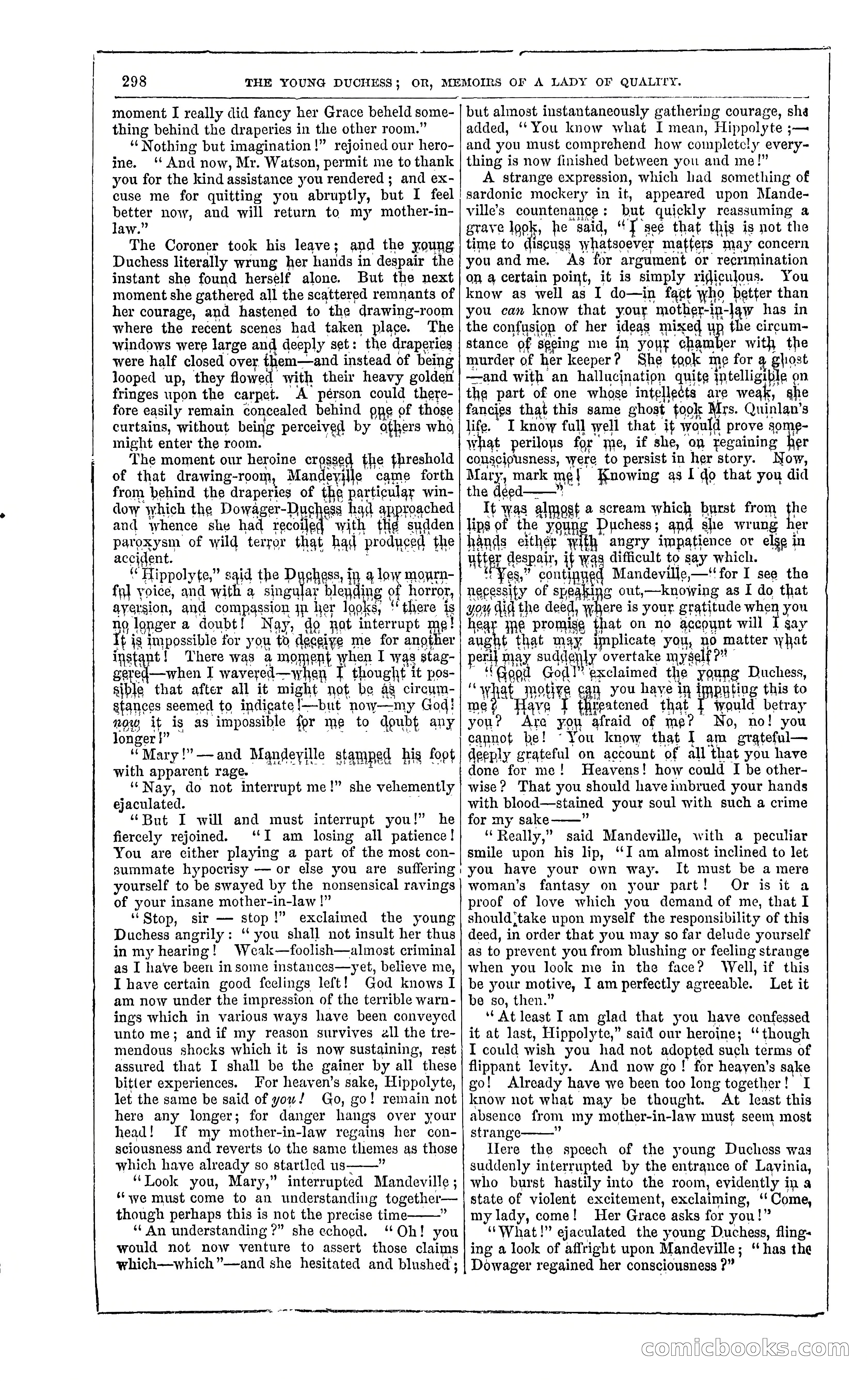 The Young Duchess; or, Memoirs of a Lady of Quality — page 312 of 400