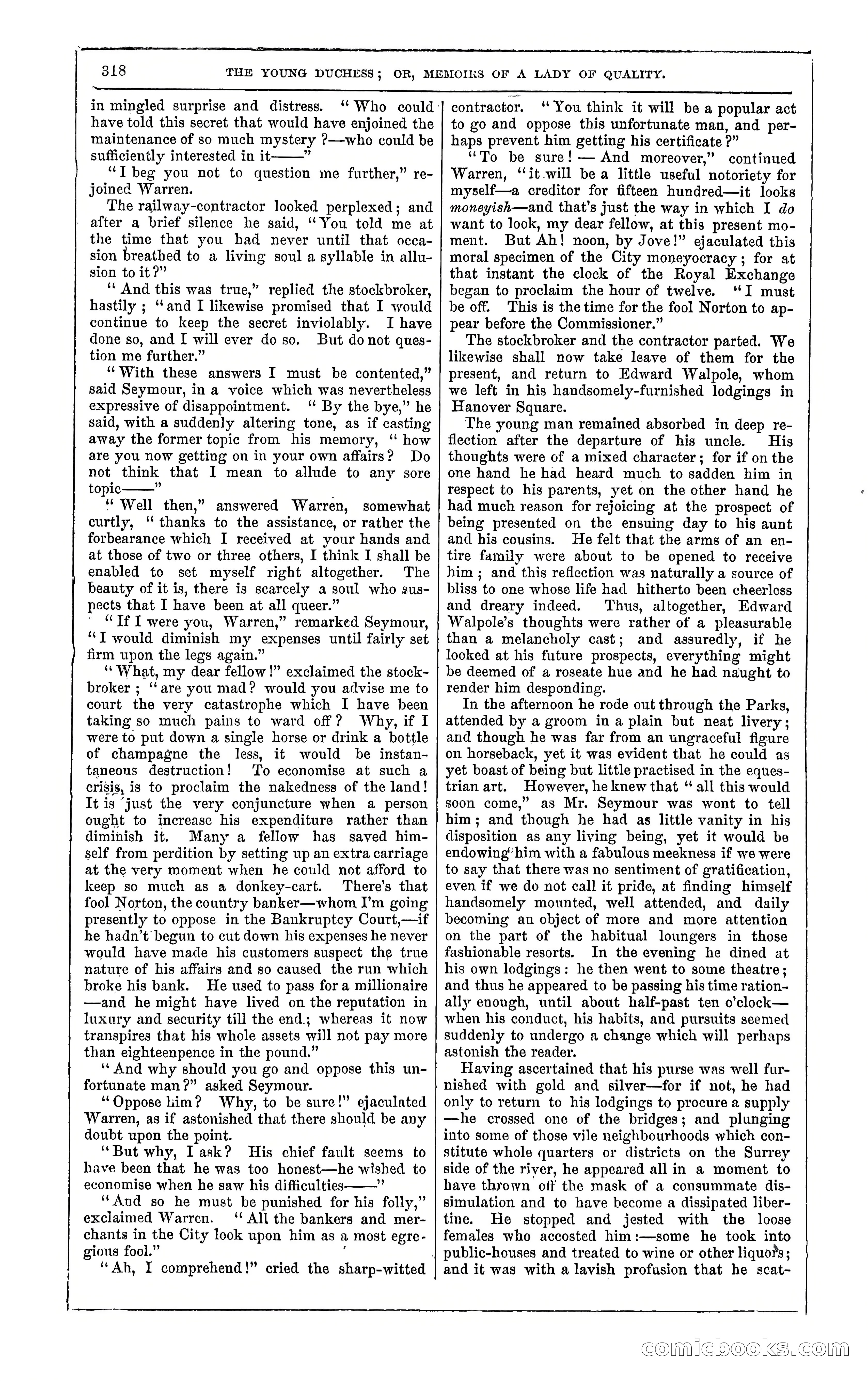 The Young Duchess; or, Memoirs of a Lady of Quality — page 332 of 400