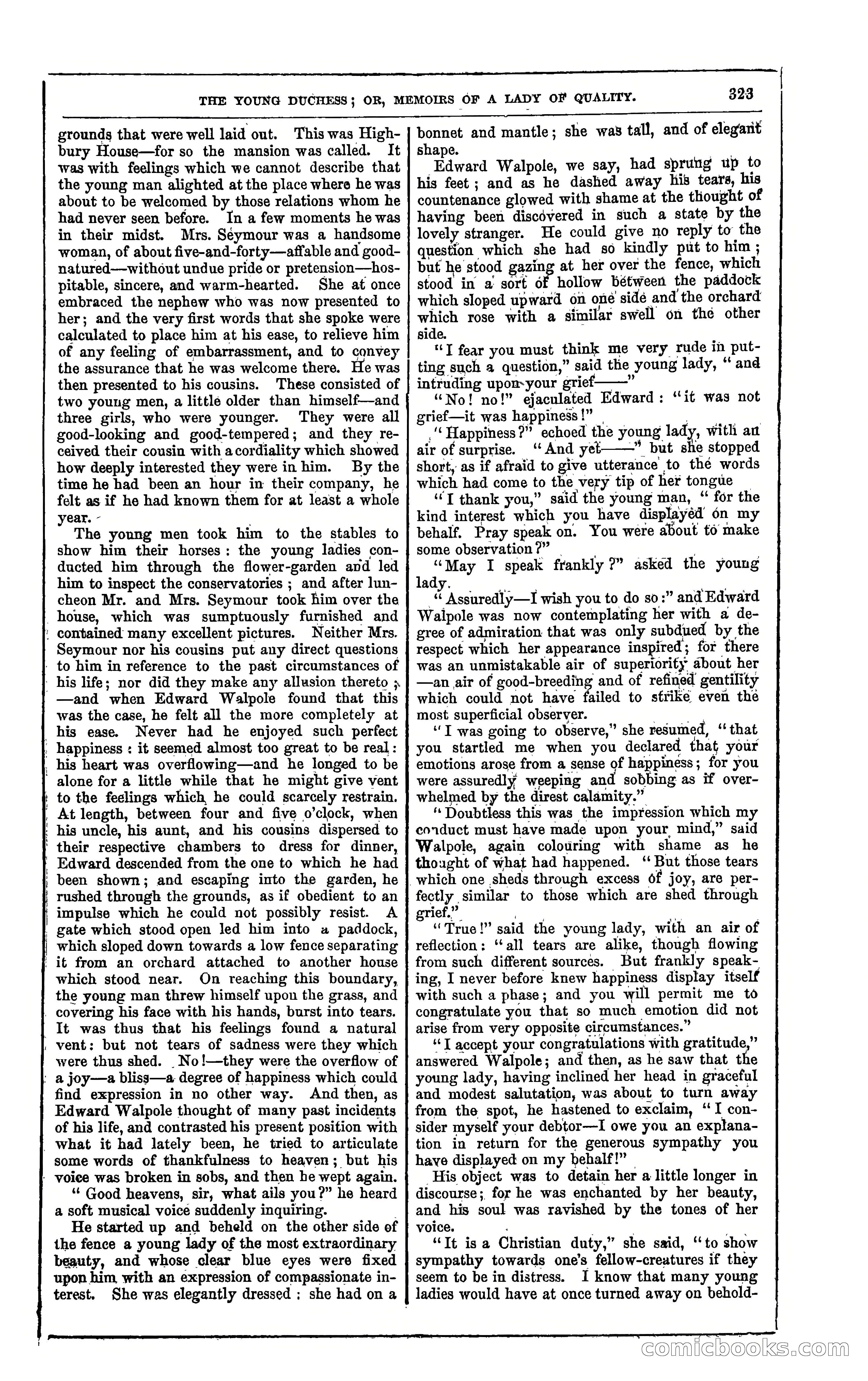 The Young Duchess; or, Memoirs of a Lady of Quality — page 337 of 400