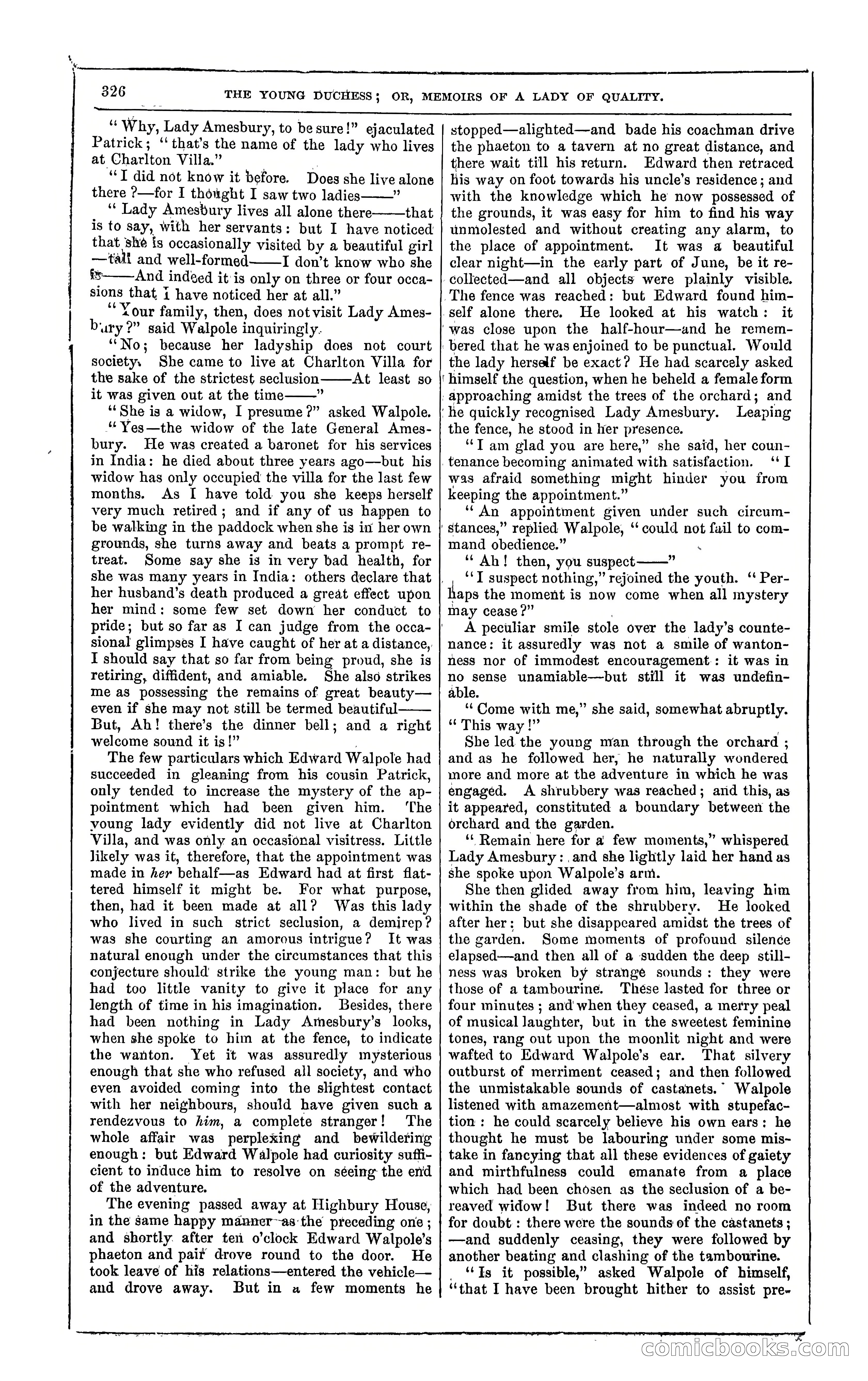 The Young Duchess; or, Memoirs of a Lady of Quality — page 340 of 400