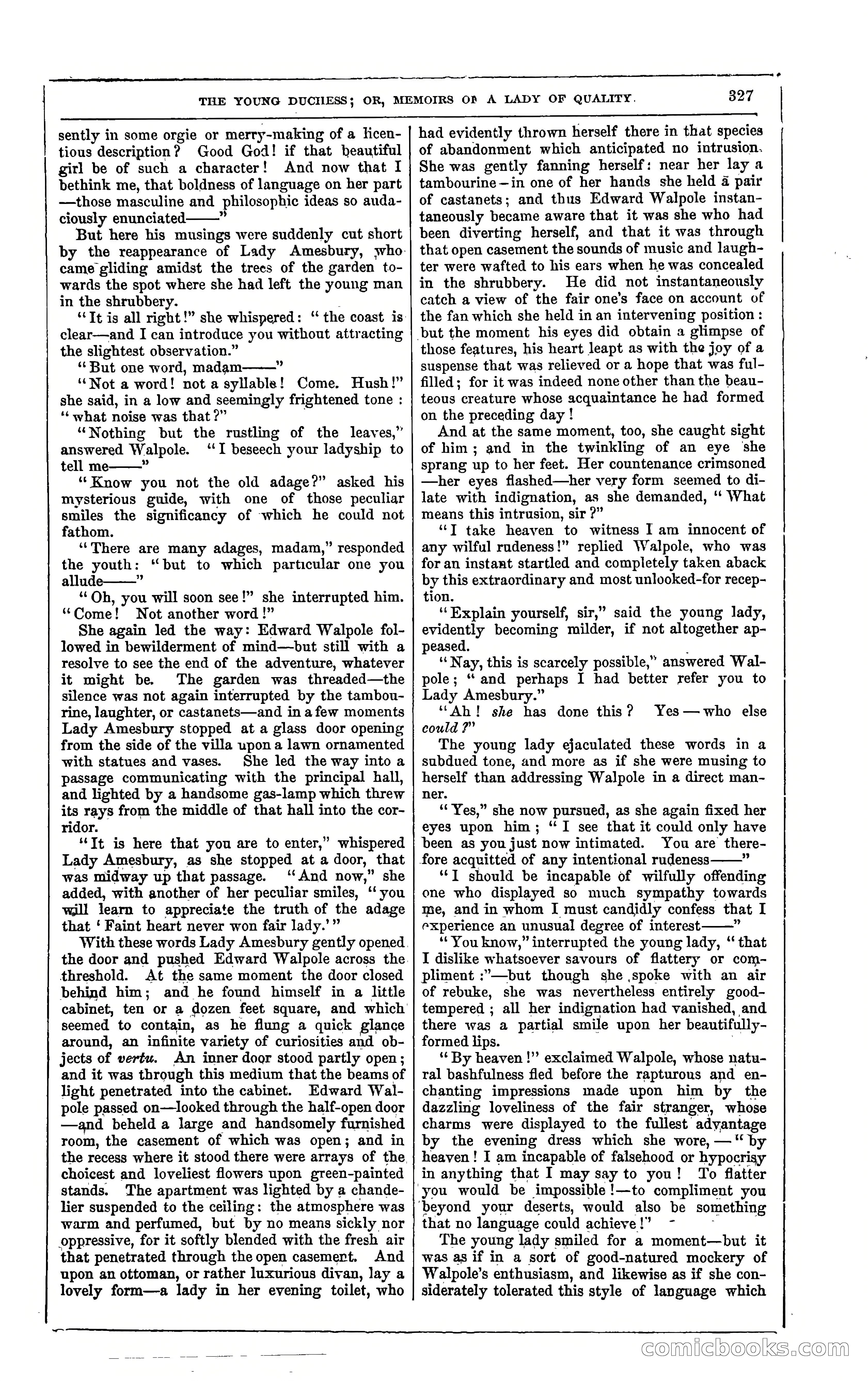 The Young Duchess; or, Memoirs of a Lady of Quality — page 341 of 400