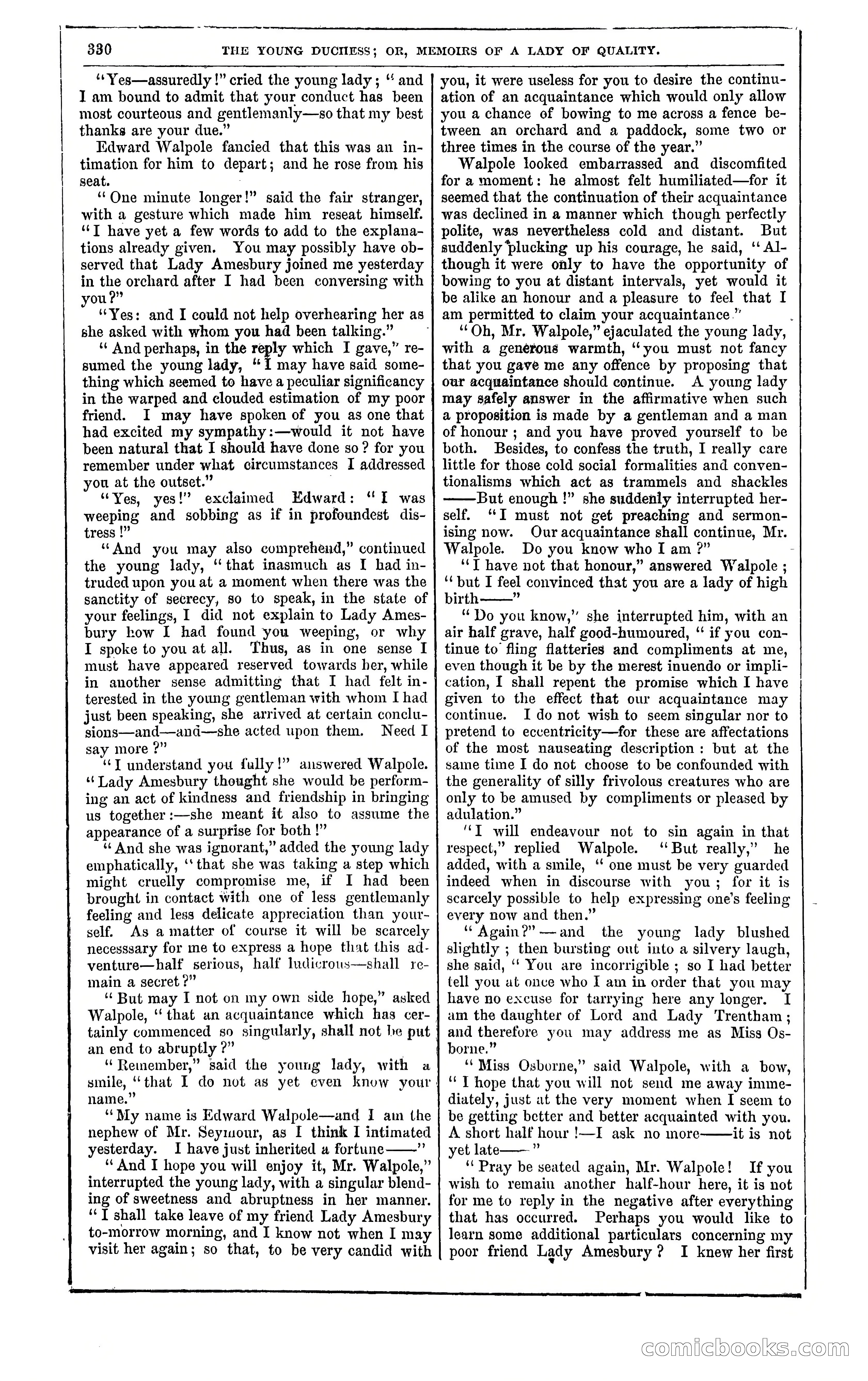 The Young Duchess; or, Memoirs of a Lady of Quality — page 344 of 400