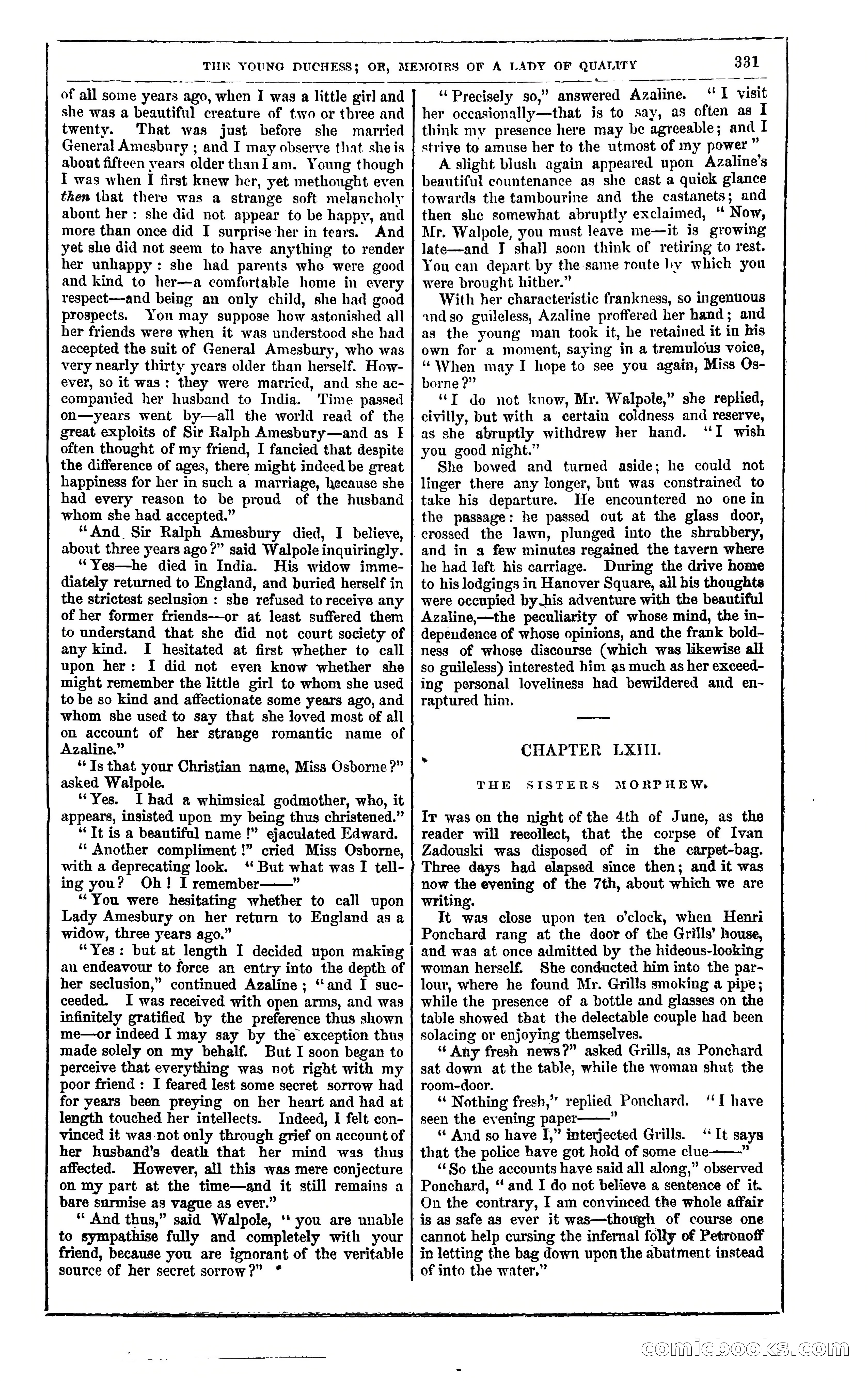 The Young Duchess; or, Memoirs of a Lady of Quality — page 345 of 400