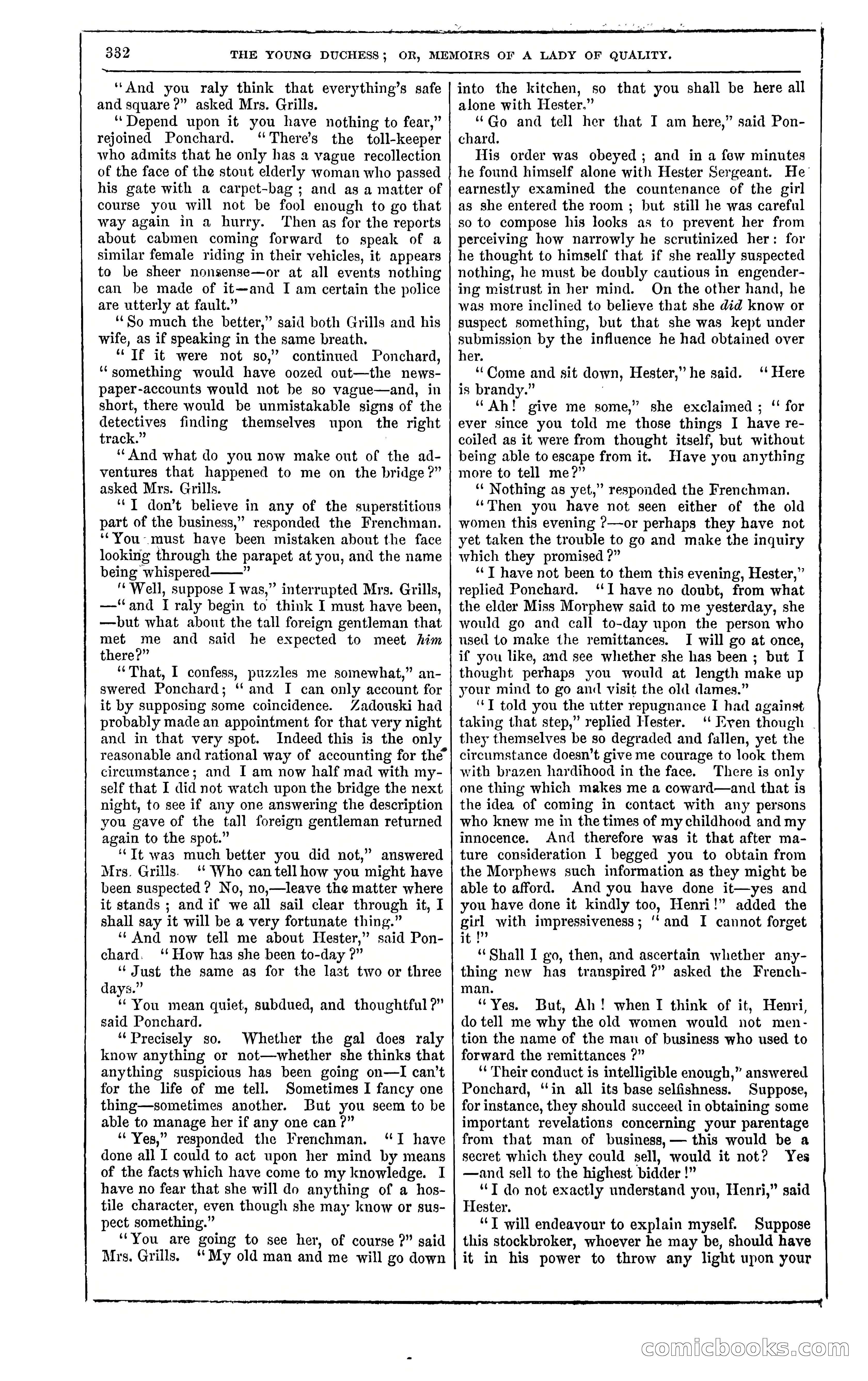 The Young Duchess; or, Memoirs of a Lady of Quality — page 346 of 400