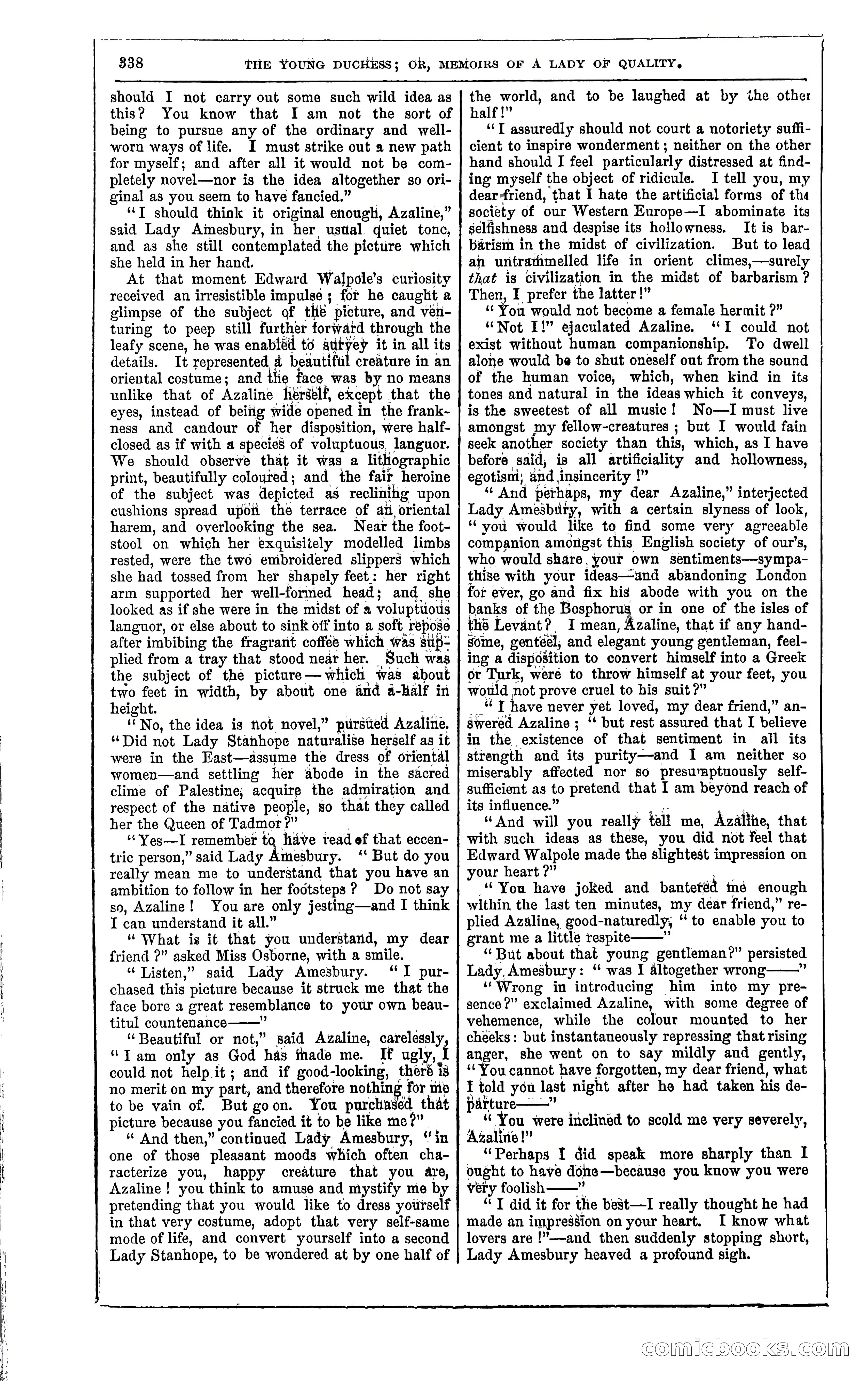 The Young Duchess; or, Memoirs of a Lady of Quality — page 352 of 400
