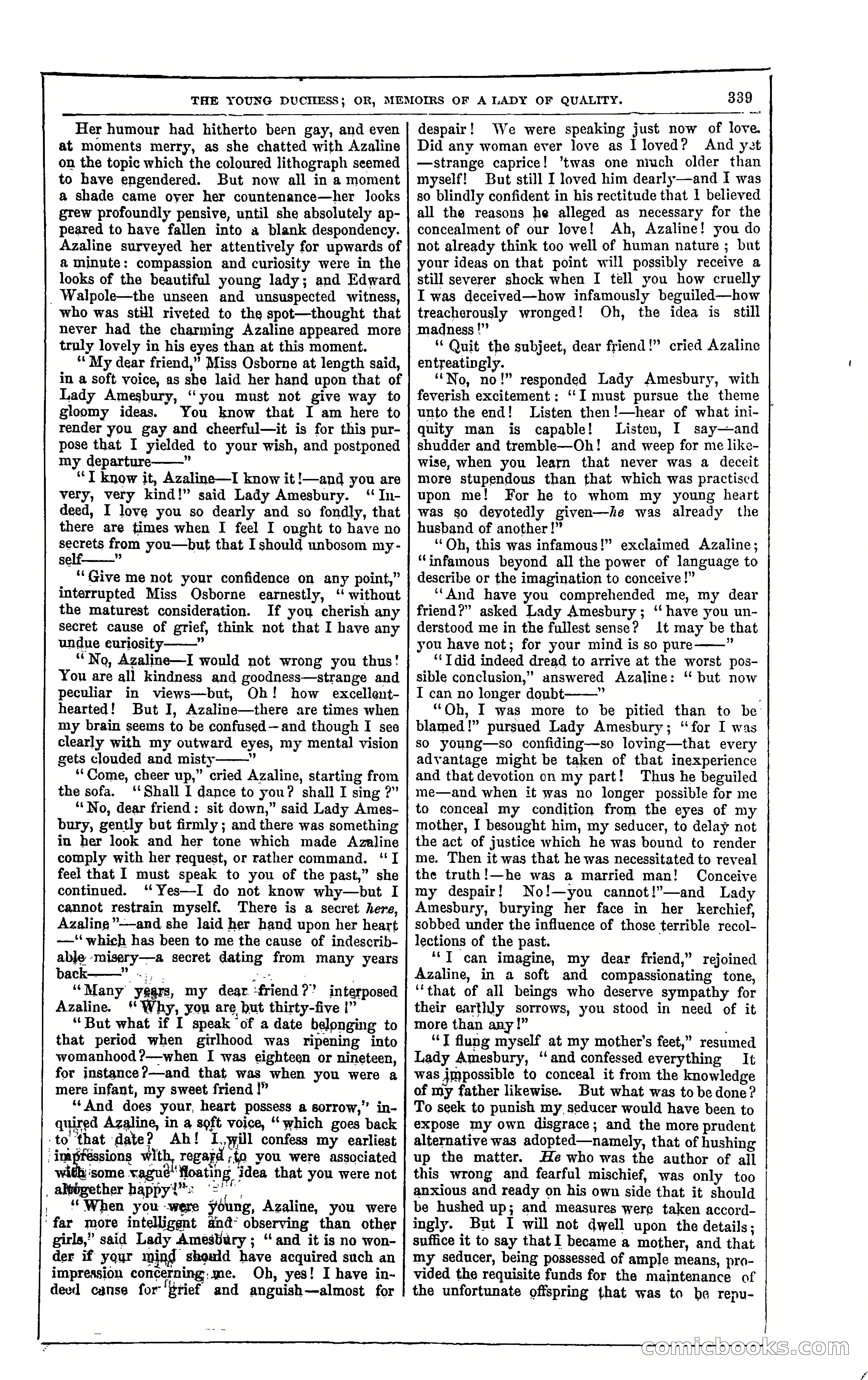 The Young Duchess; or, Memoirs of a Lady of Quality — page 353 of 400