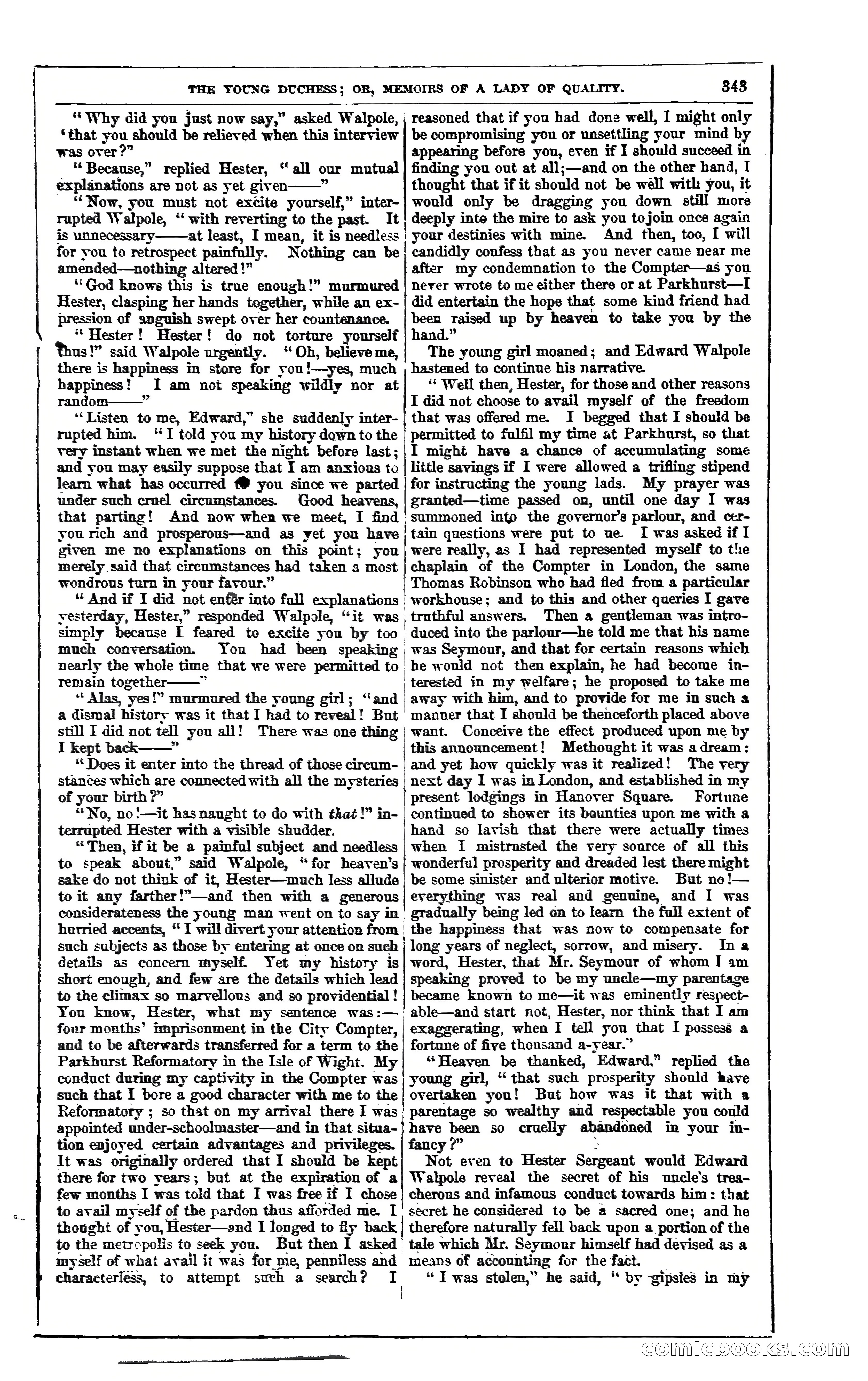 The Young Duchess; or, Memoirs of a Lady of Quality — page 357 of 400