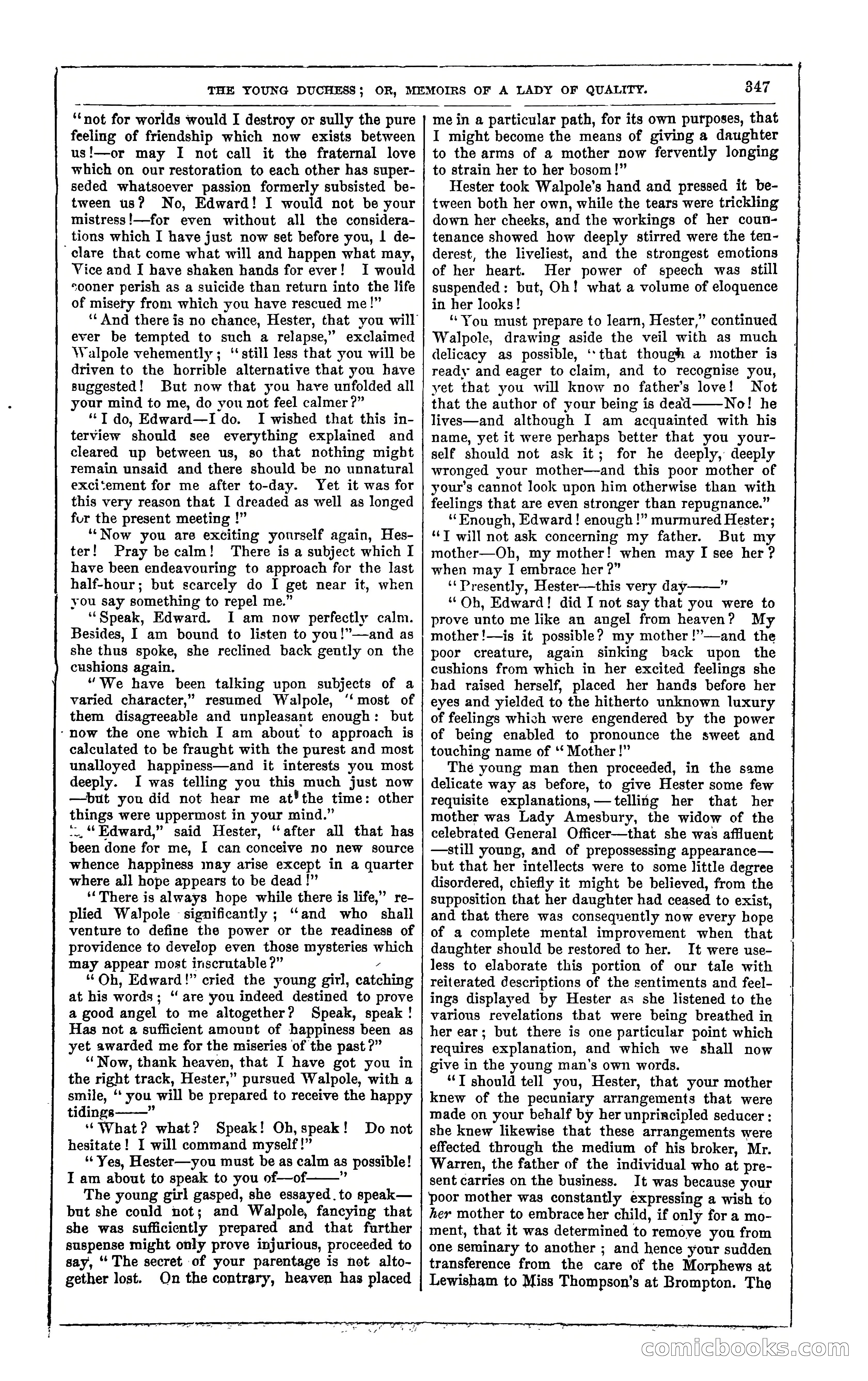 The Young Duchess; or, Memoirs of a Lady of Quality — page 361 of 400