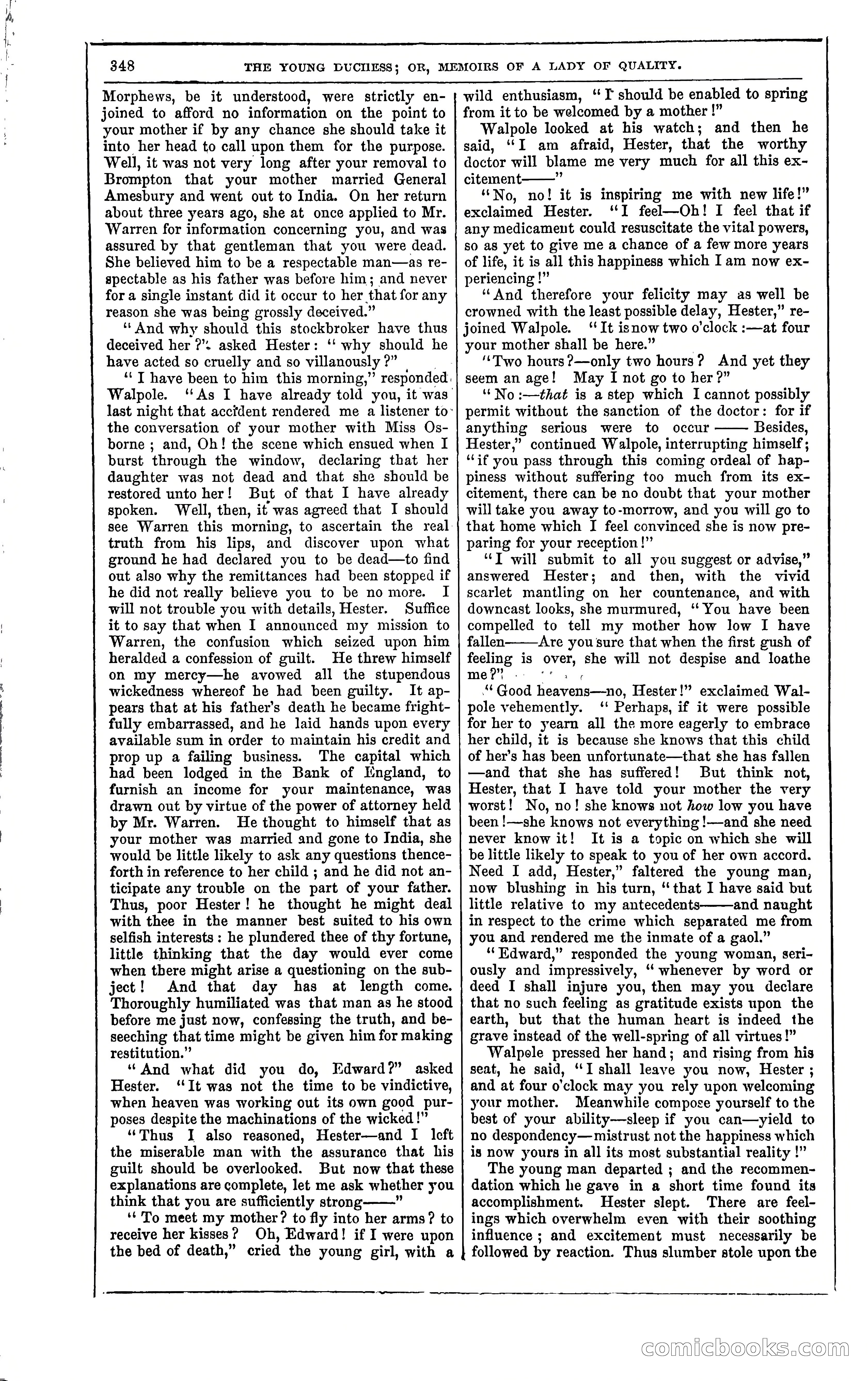 The Young Duchess; or, Memoirs of a Lady of Quality — page 362 of 400
