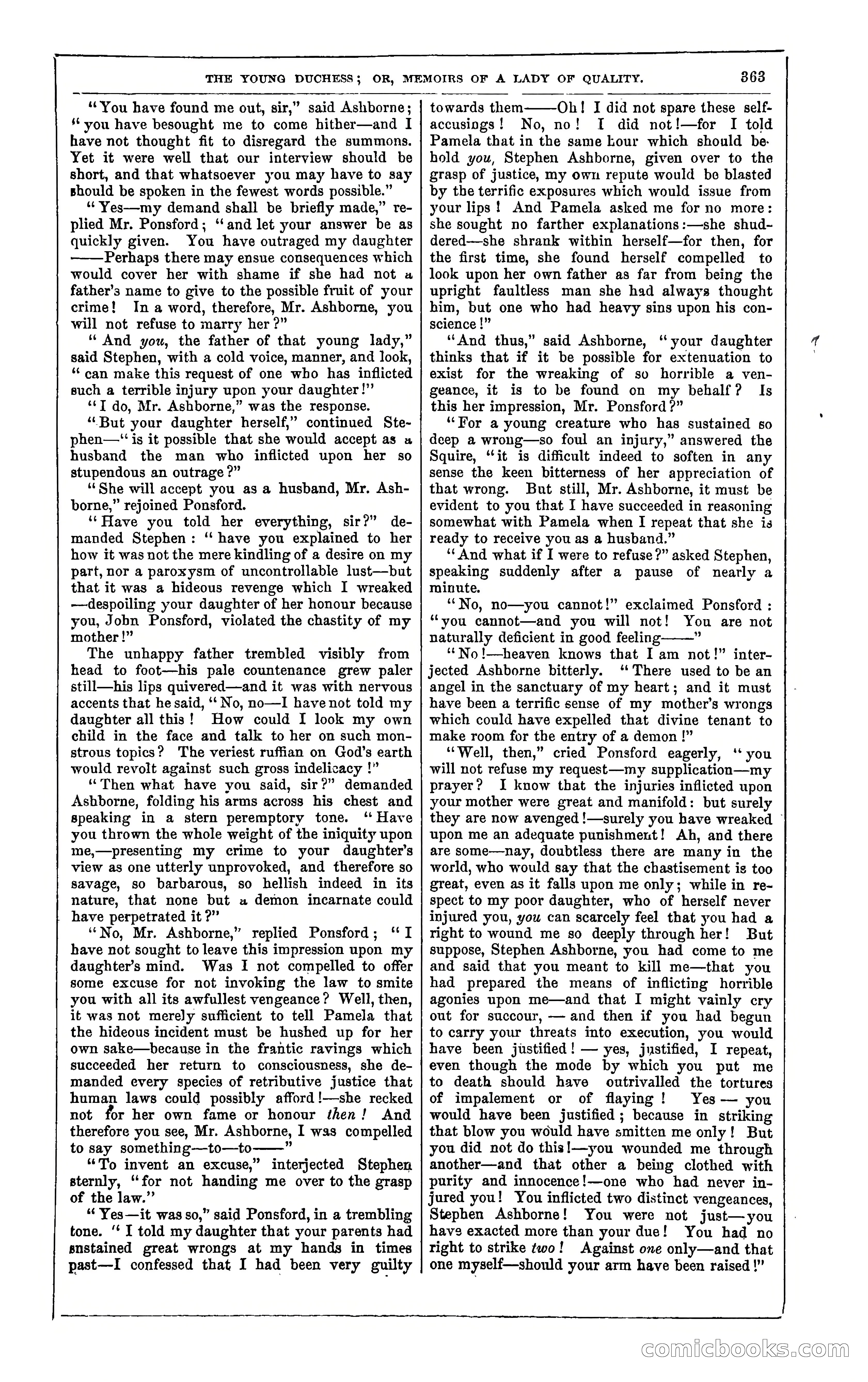 The Young Duchess; or, Memoirs of a Lady of Quality — page 377 of 400