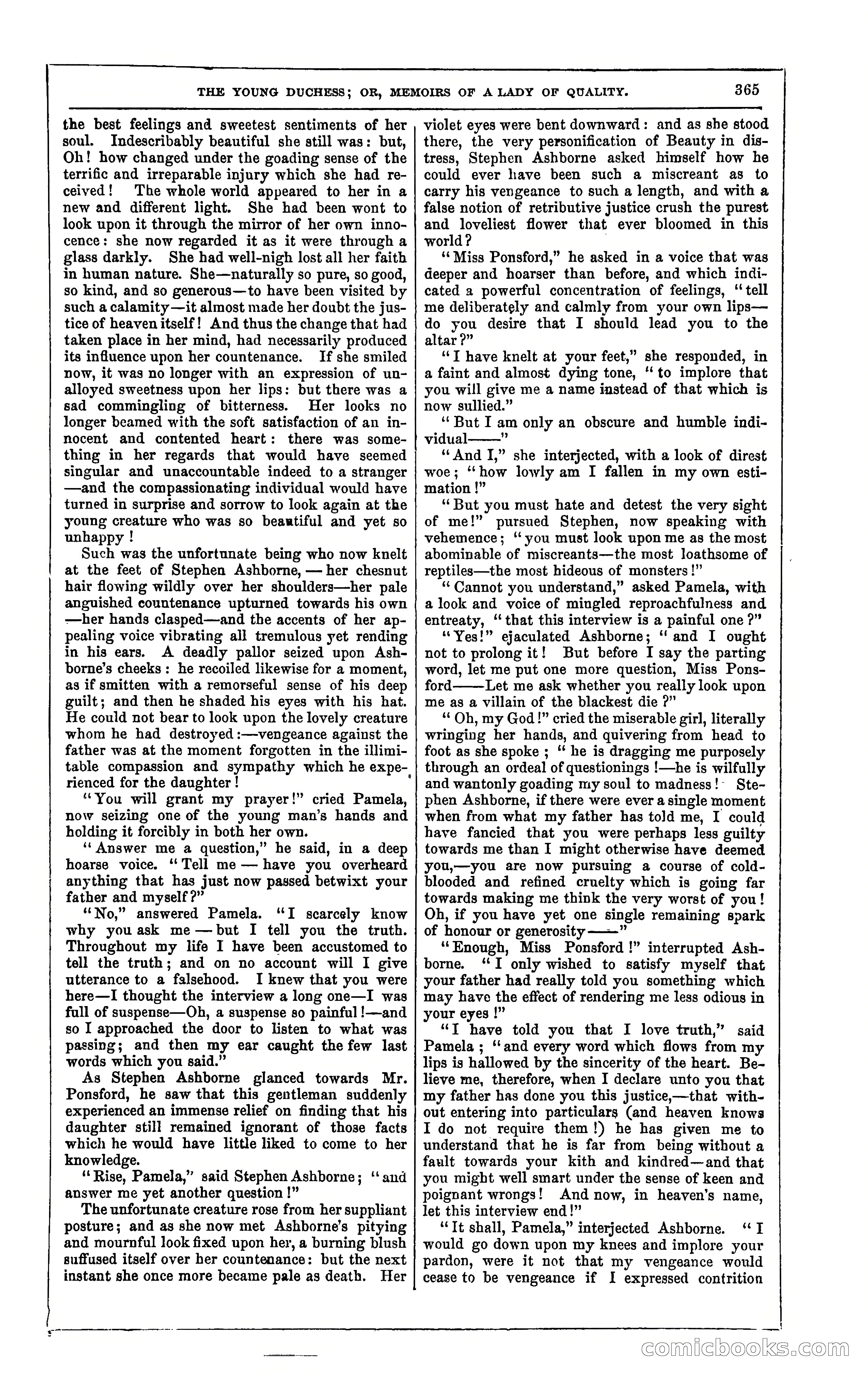 The Young Duchess; or, Memoirs of a Lady of Quality — page 379 of 400