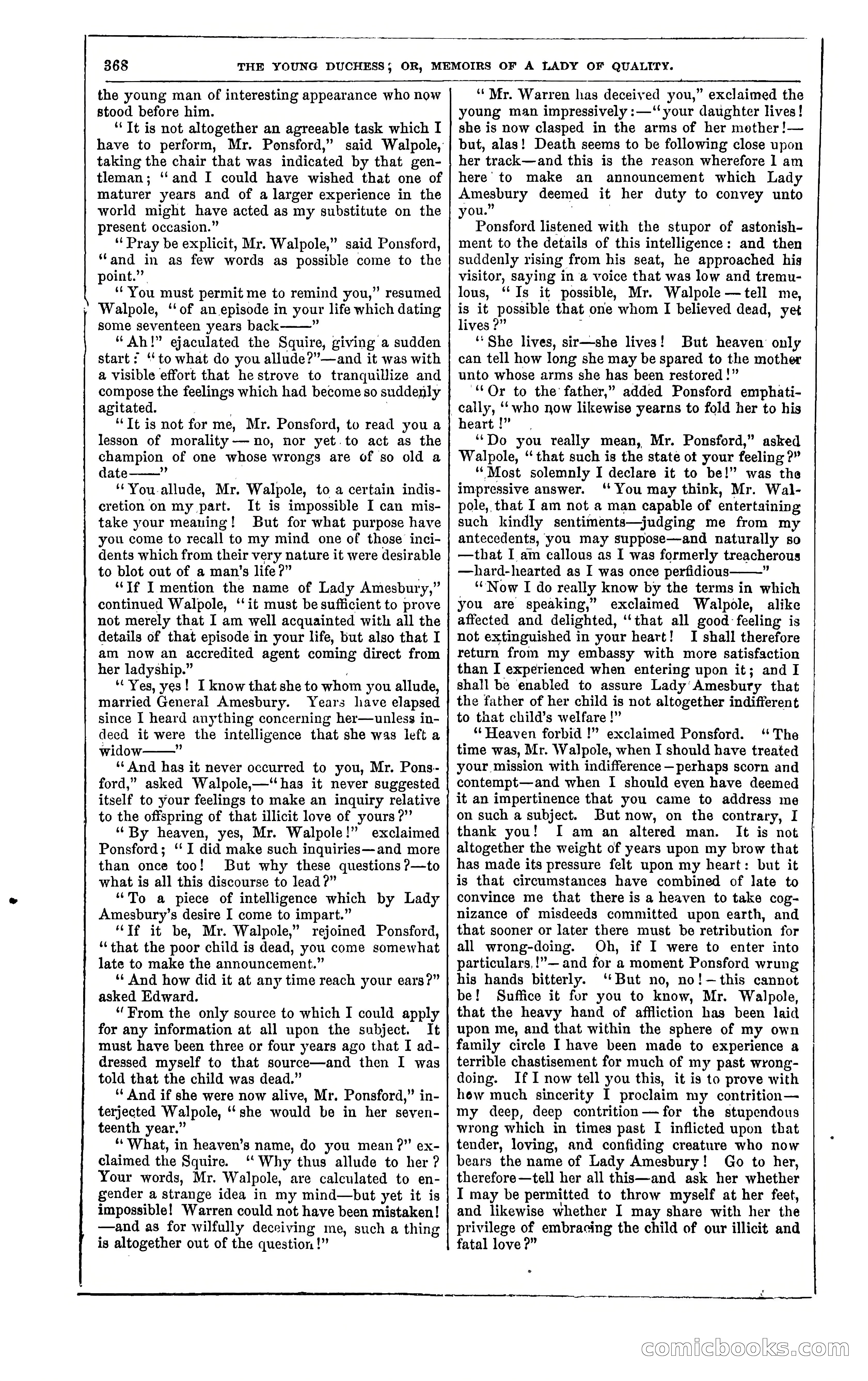 The Young Duchess; or, Memoirs of a Lady of Quality — page 382 of 400