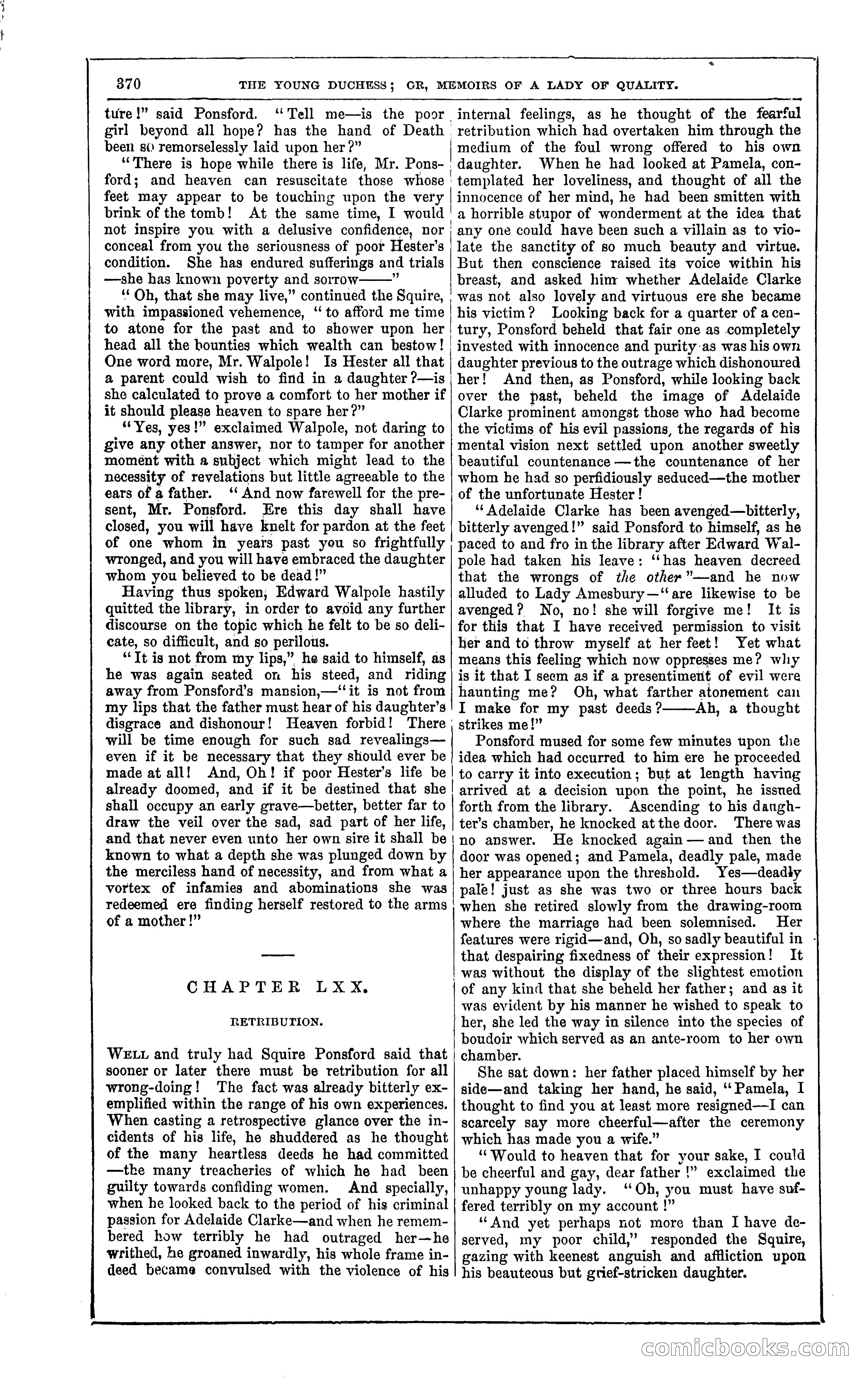 The Young Duchess; or, Memoirs of a Lady of Quality — page 384 of 400