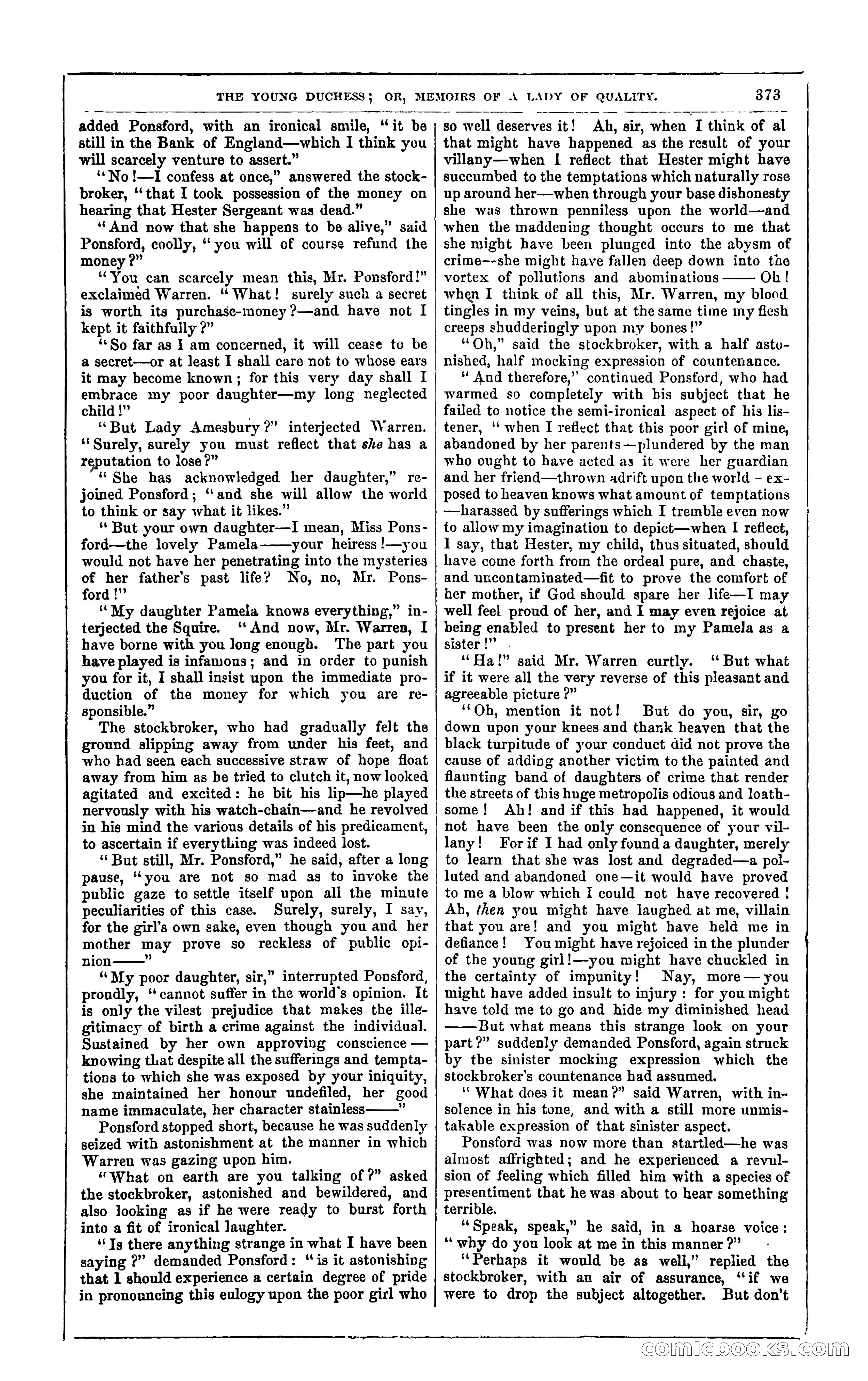 The Young Duchess; or, Memoirs of a Lady of Quality — page 387 of 400