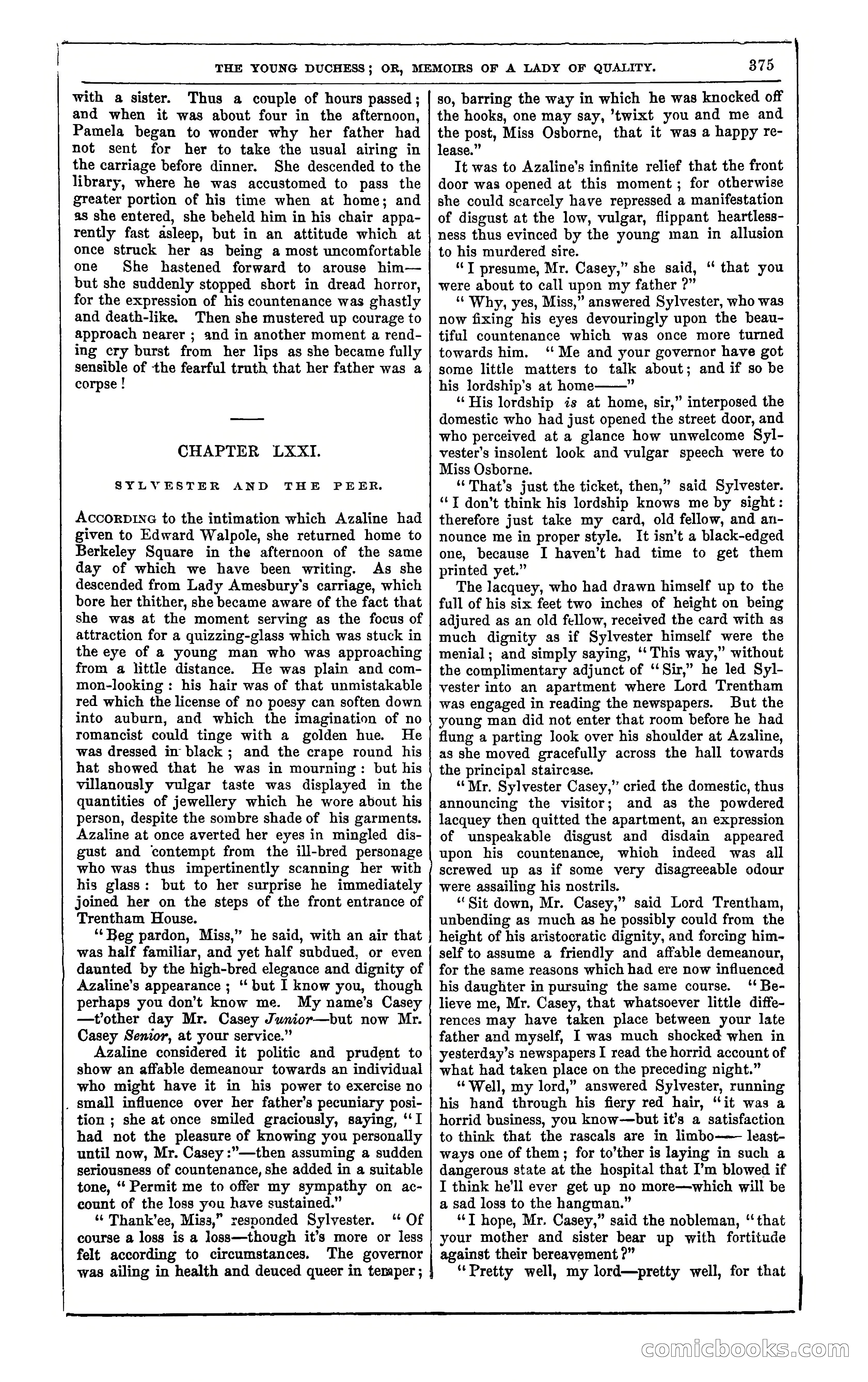The Young Duchess; or, Memoirs of a Lady of Quality — page 389 of 400