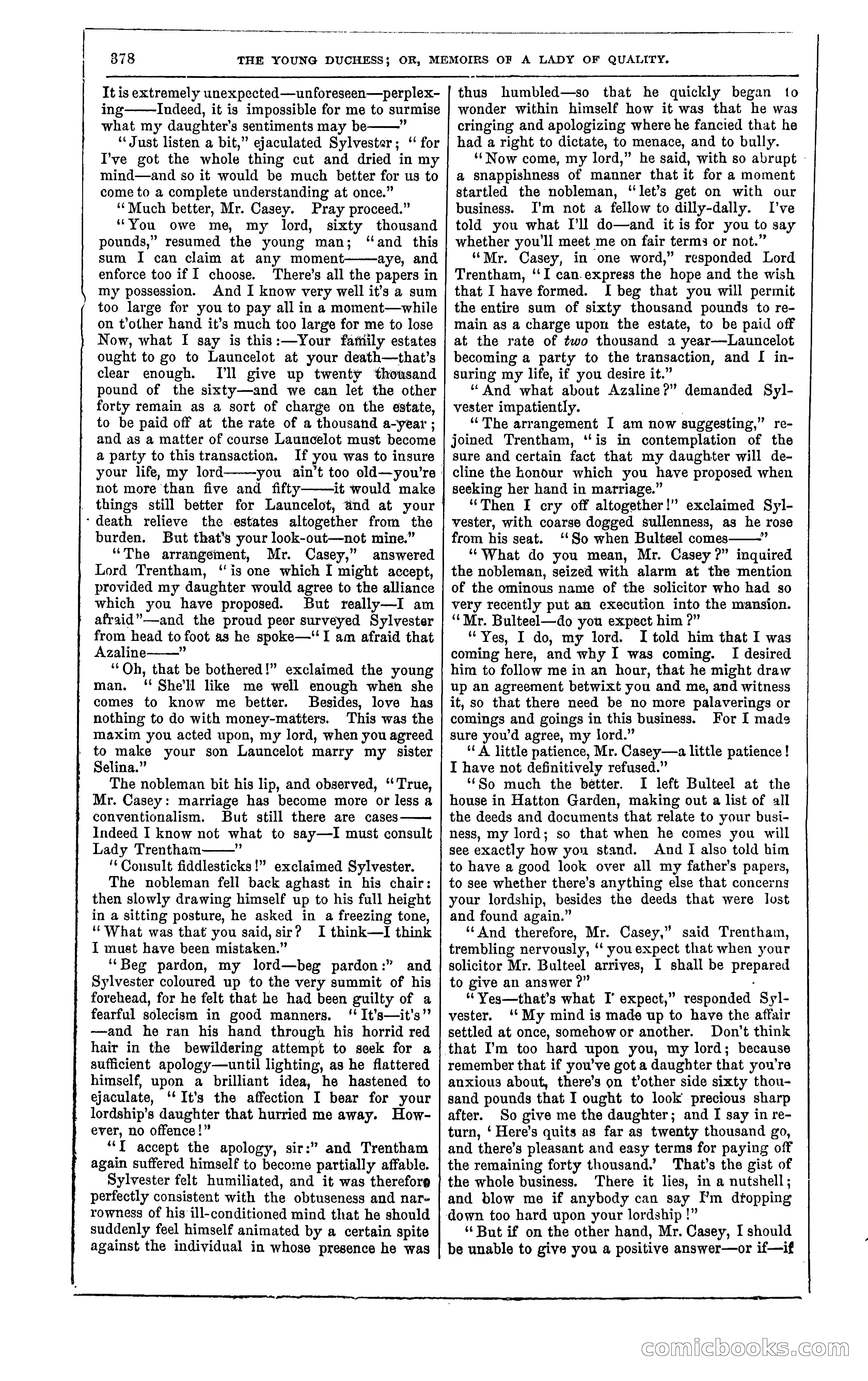 The Young Duchess; or, Memoirs of a Lady of Quality — page 392 of 400