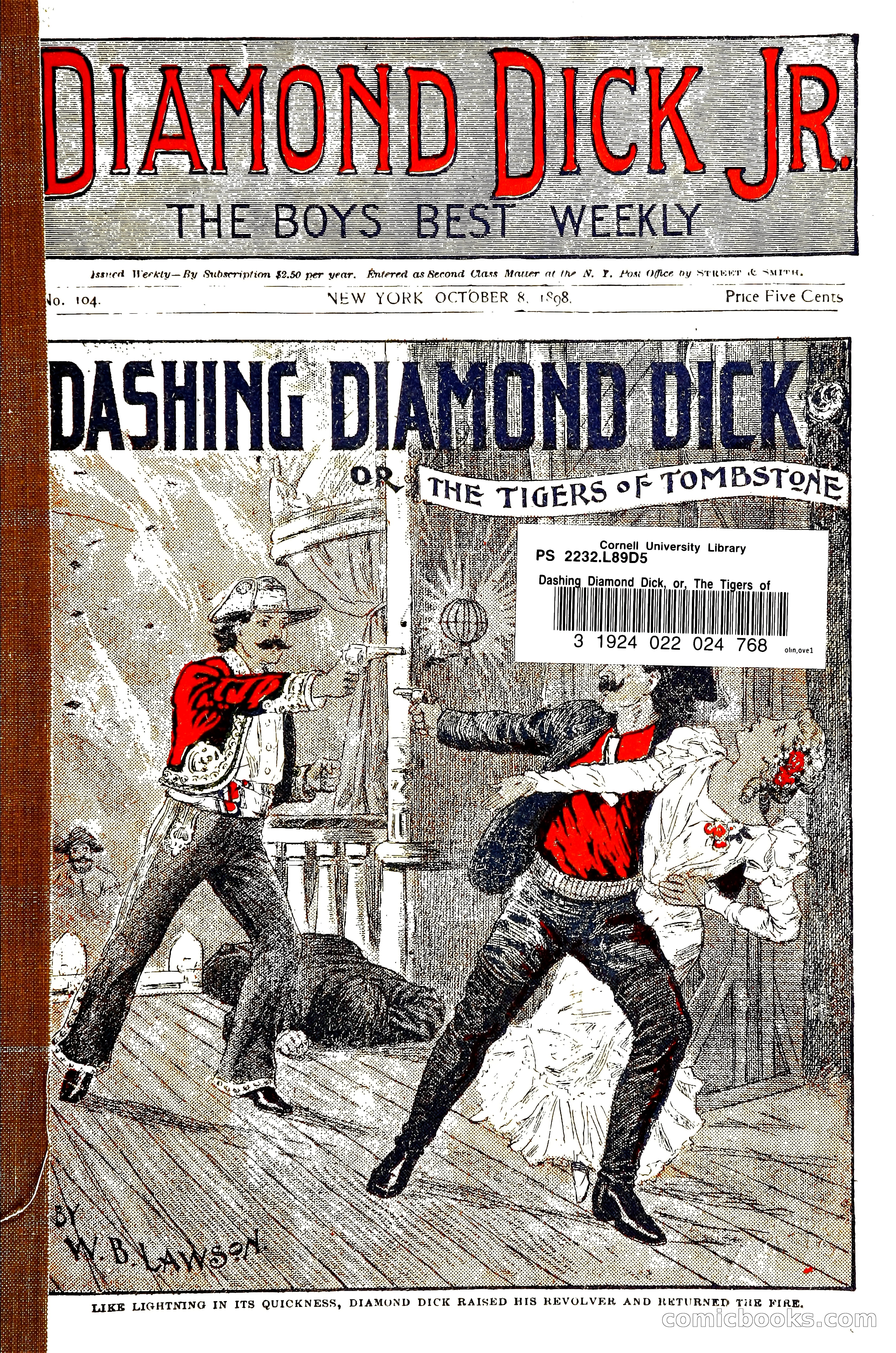 Dashing Diamond Dick, or, The Tigers of Tombstone — page 3 of 40