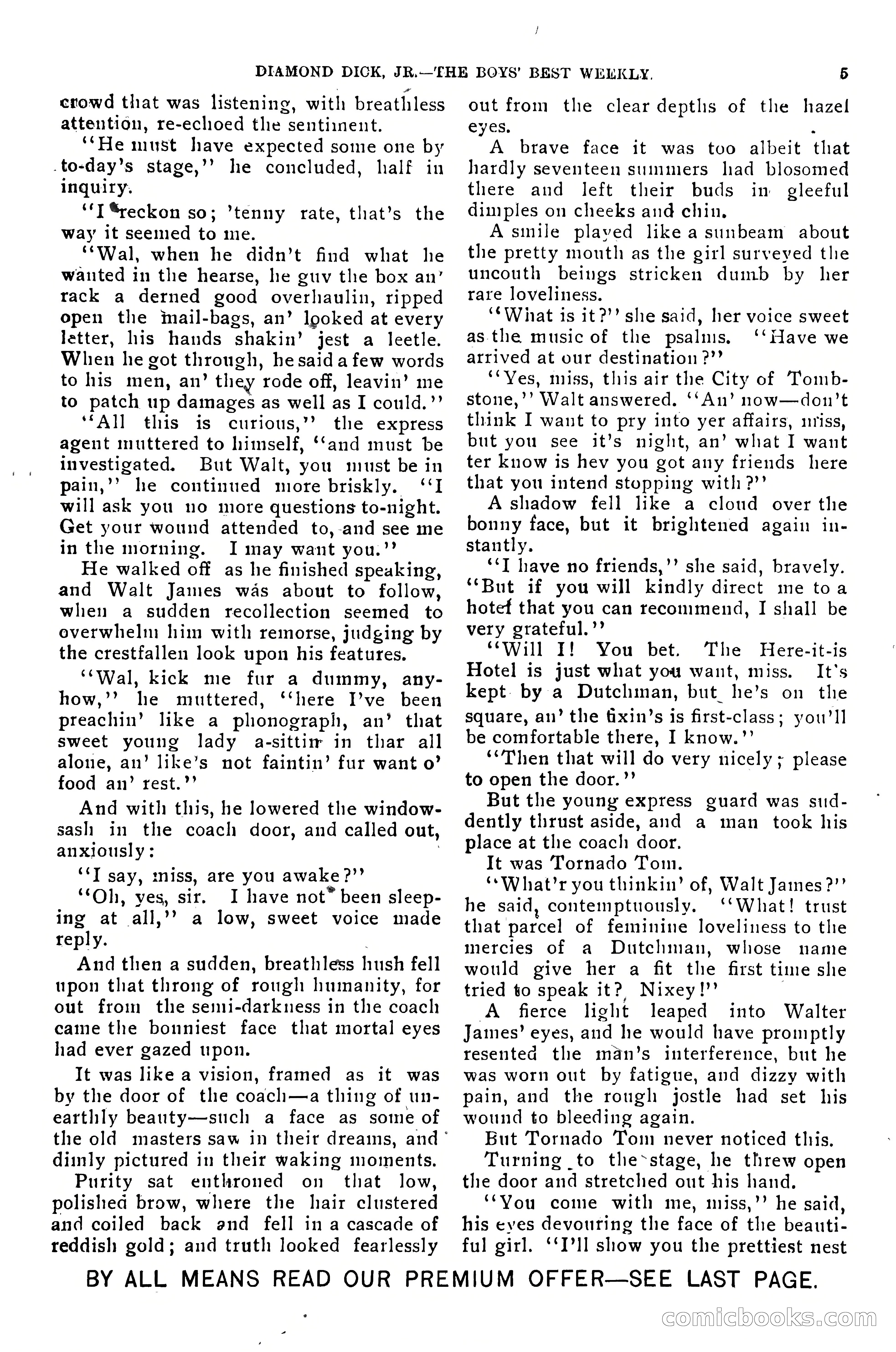 Dashing Diamond Dick, or, The Tigers of Tombstone — page 9 of 40