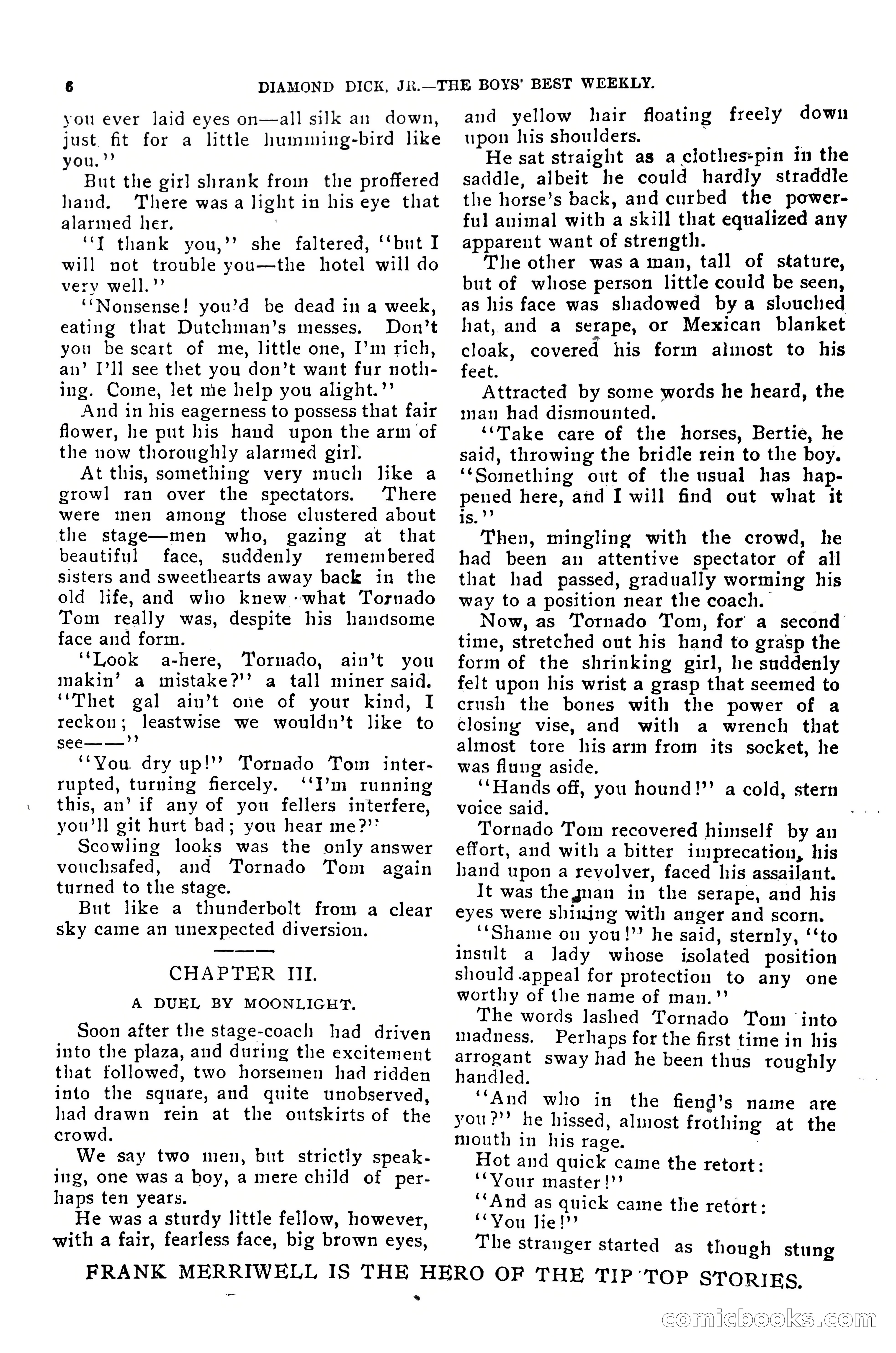 Dashing Diamond Dick, or, The Tigers of Tombstone — page 10 of 40