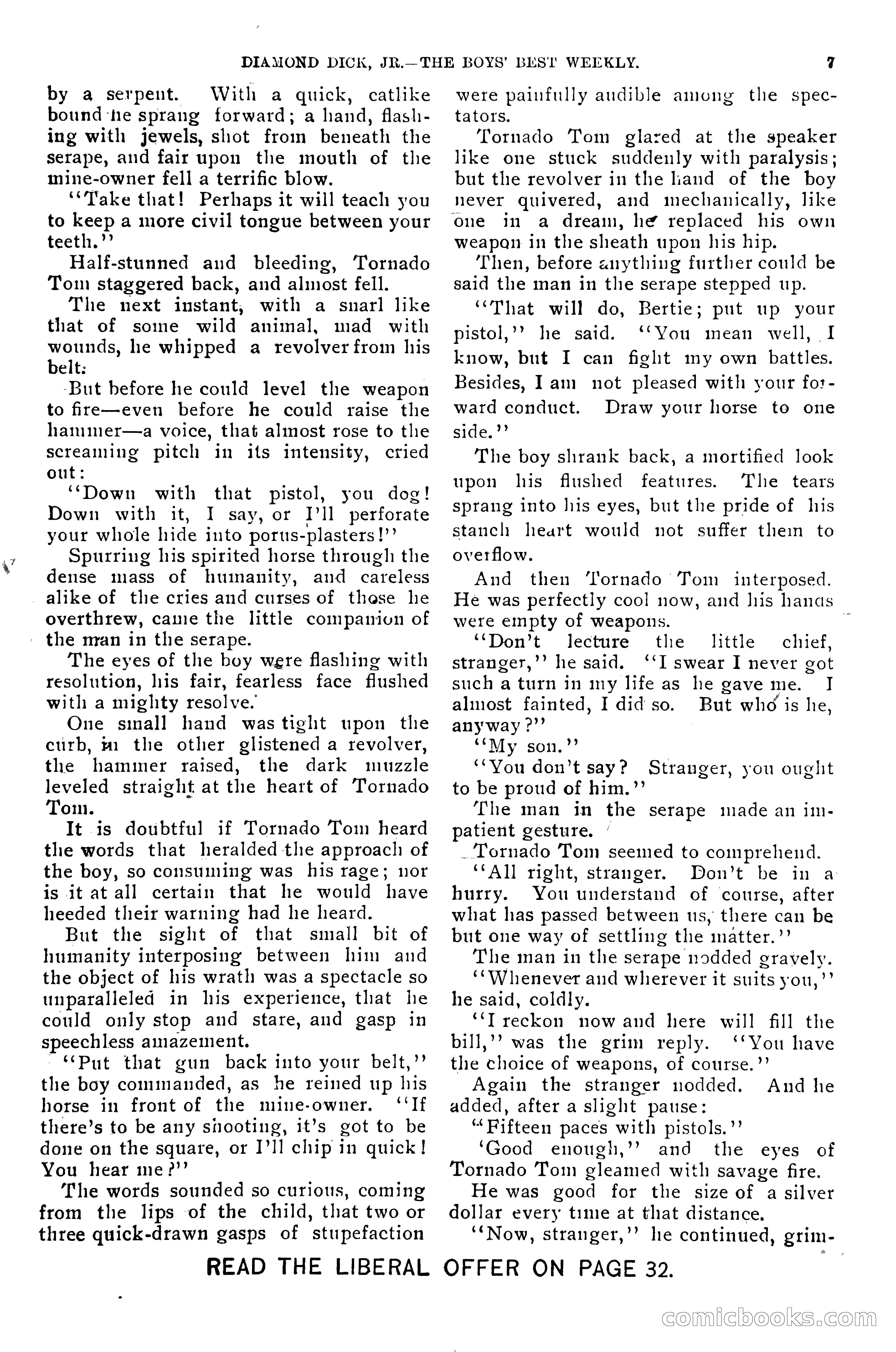 Dashing Diamond Dick, or, The Tigers of Tombstone — page 11 of 40