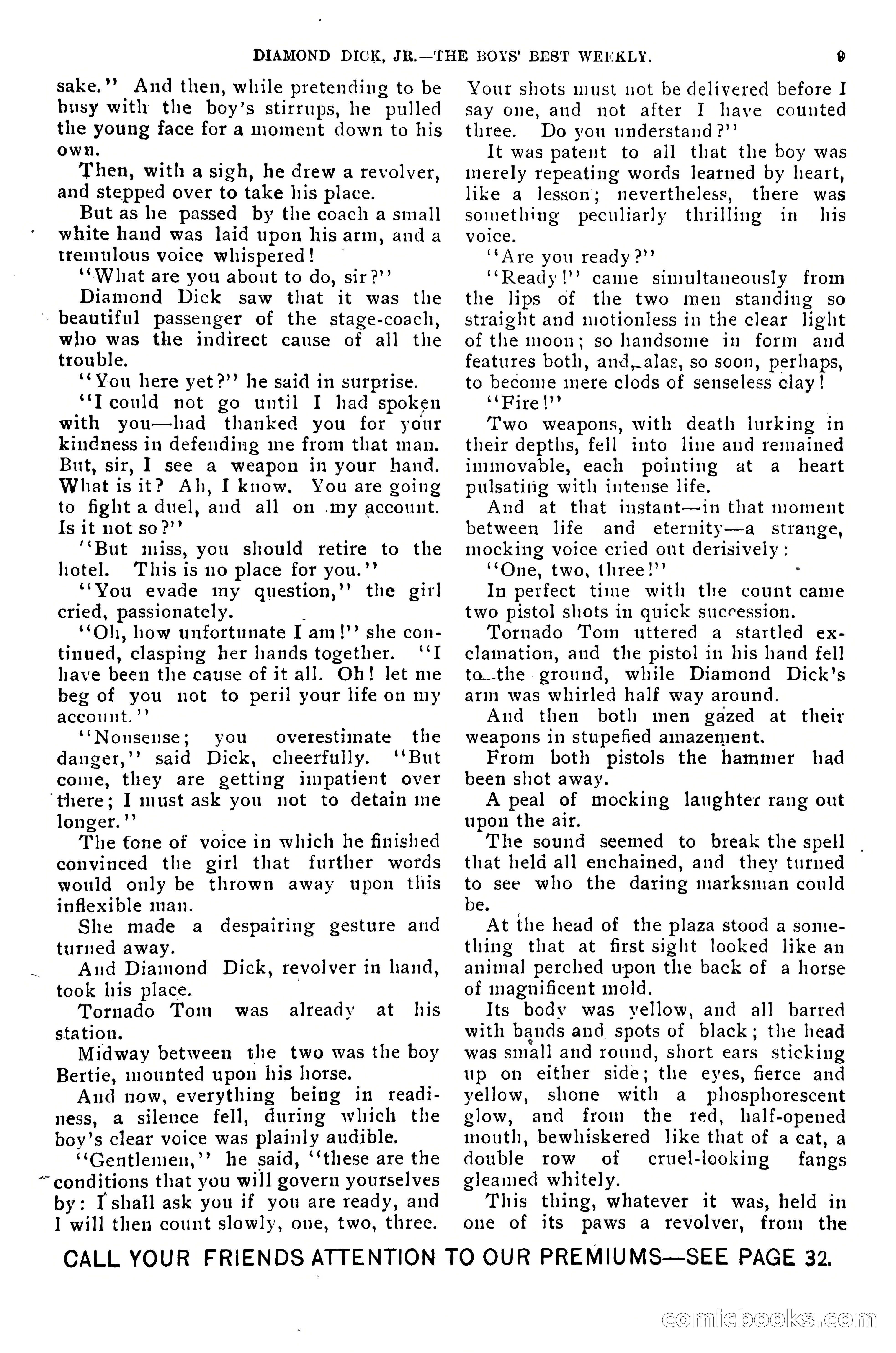 Dashing Diamond Dick, or, The Tigers of Tombstone — page 13 of 40