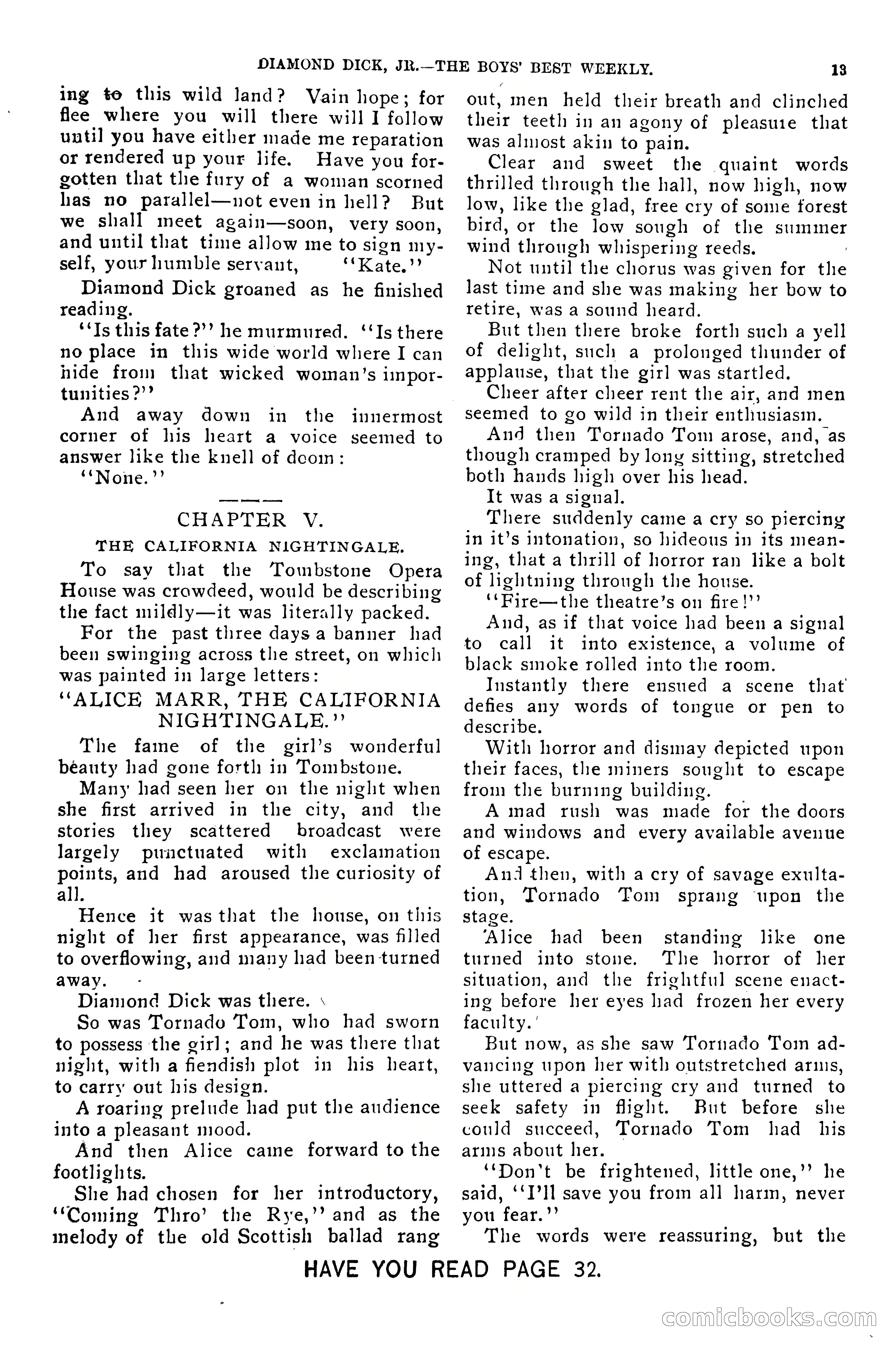 Dashing Diamond Dick, or, The Tigers of Tombstone — page 17 of 40