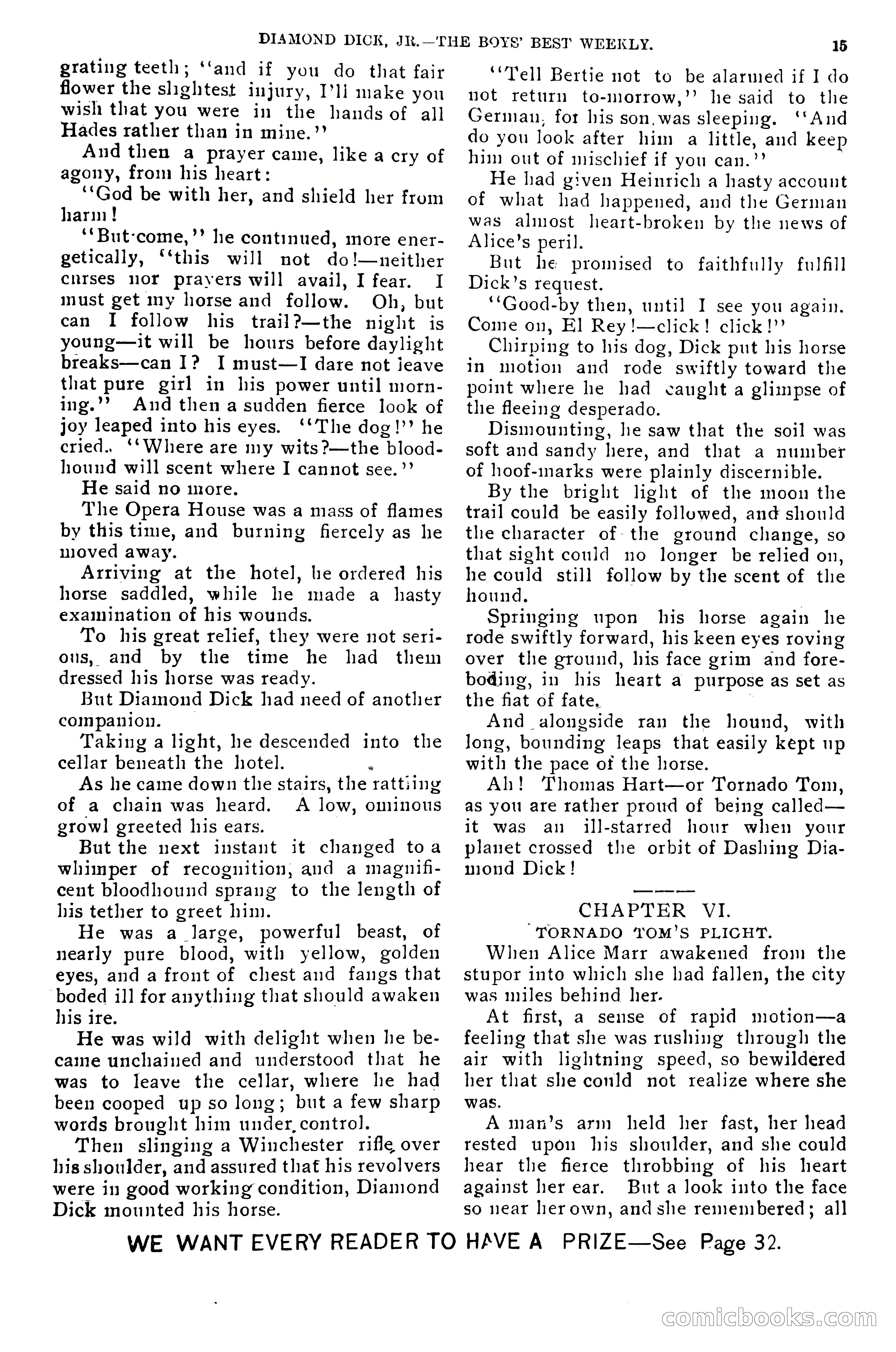 Dashing Diamond Dick, or, The Tigers of Tombstone — page 19 of 40