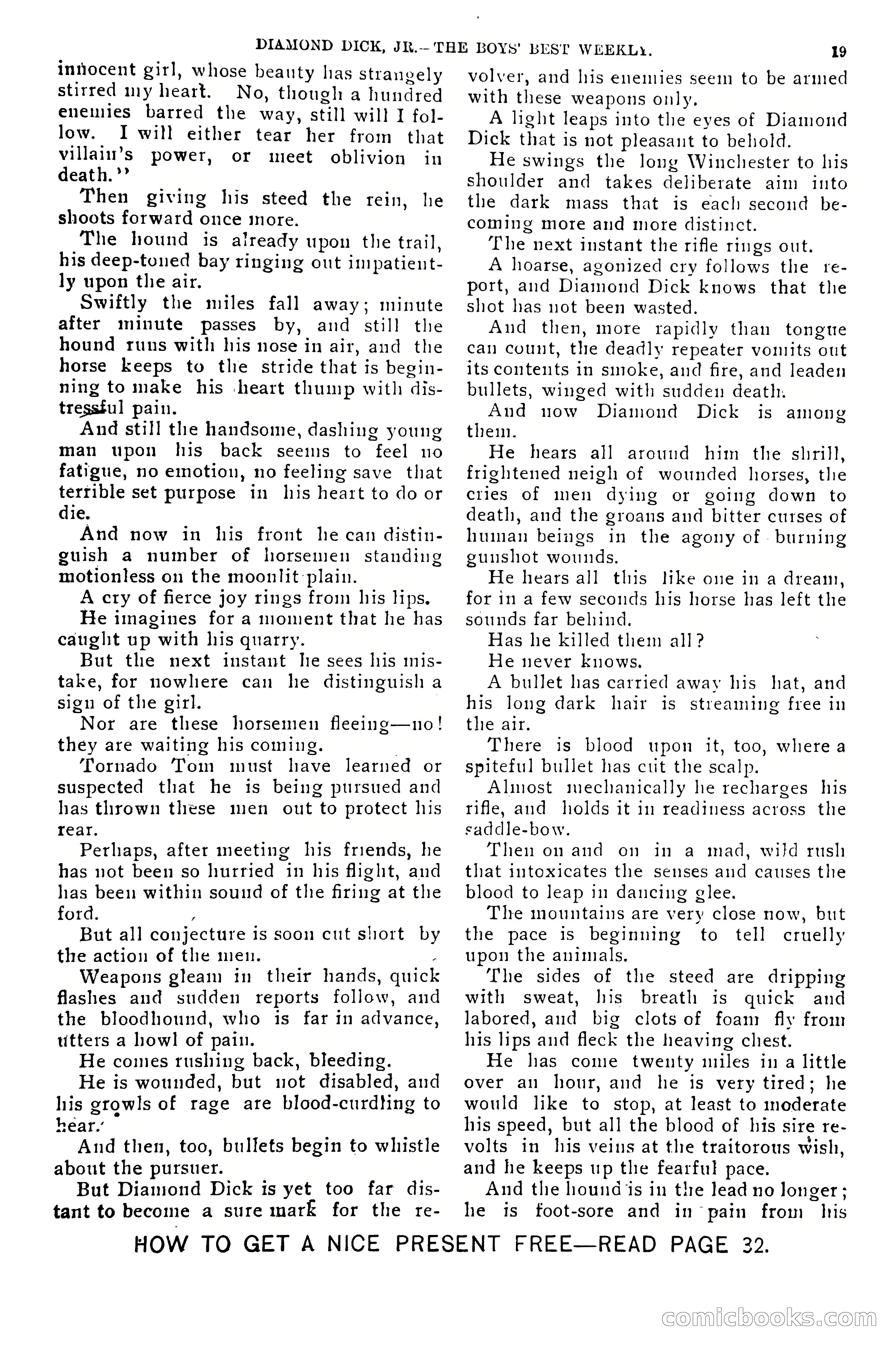 Dashing Diamond Dick, or, The Tigers of Tombstone — page 23 of 40