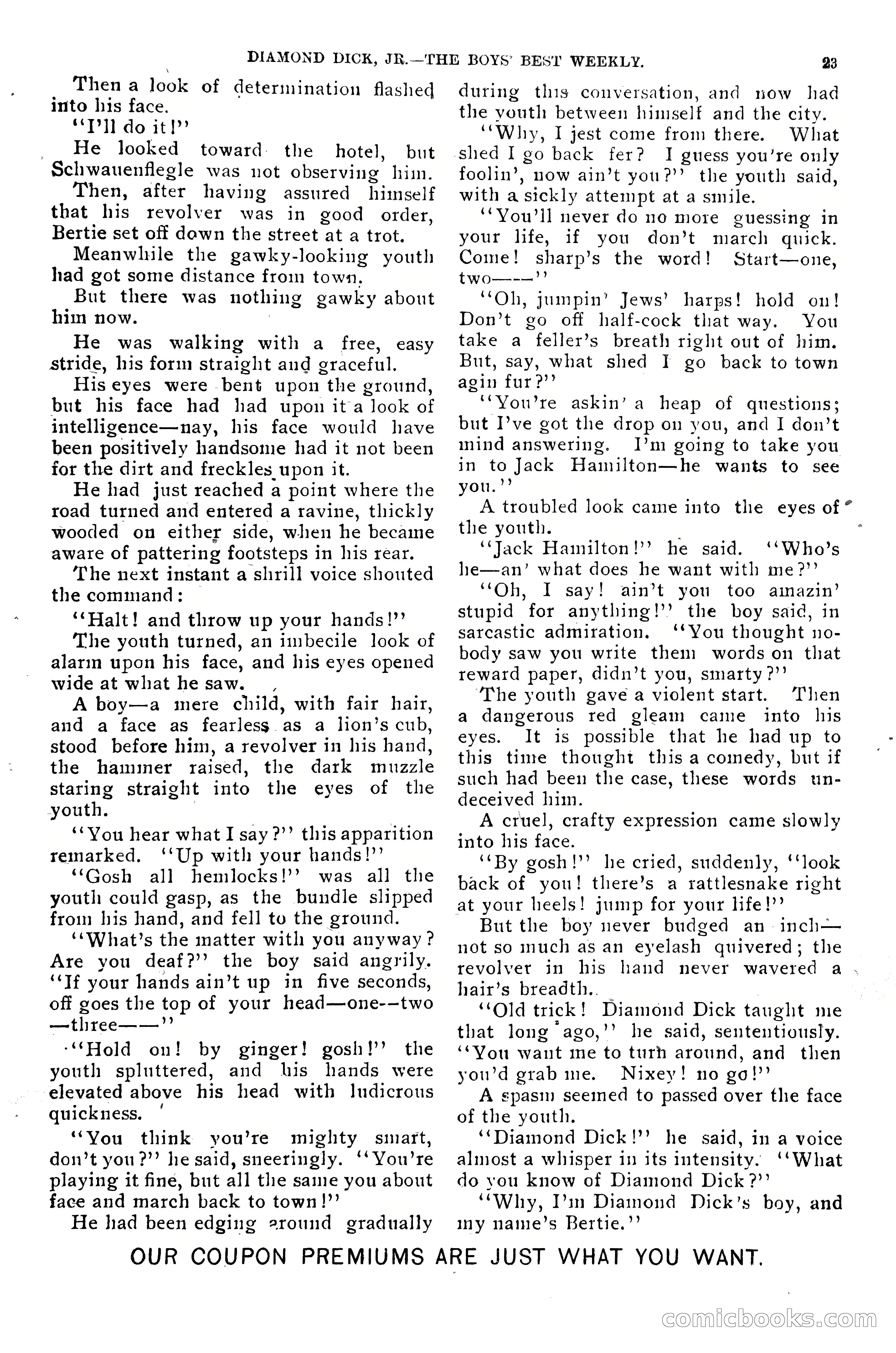 Dashing Diamond Dick, or, The Tigers of Tombstone — page 27 of 40